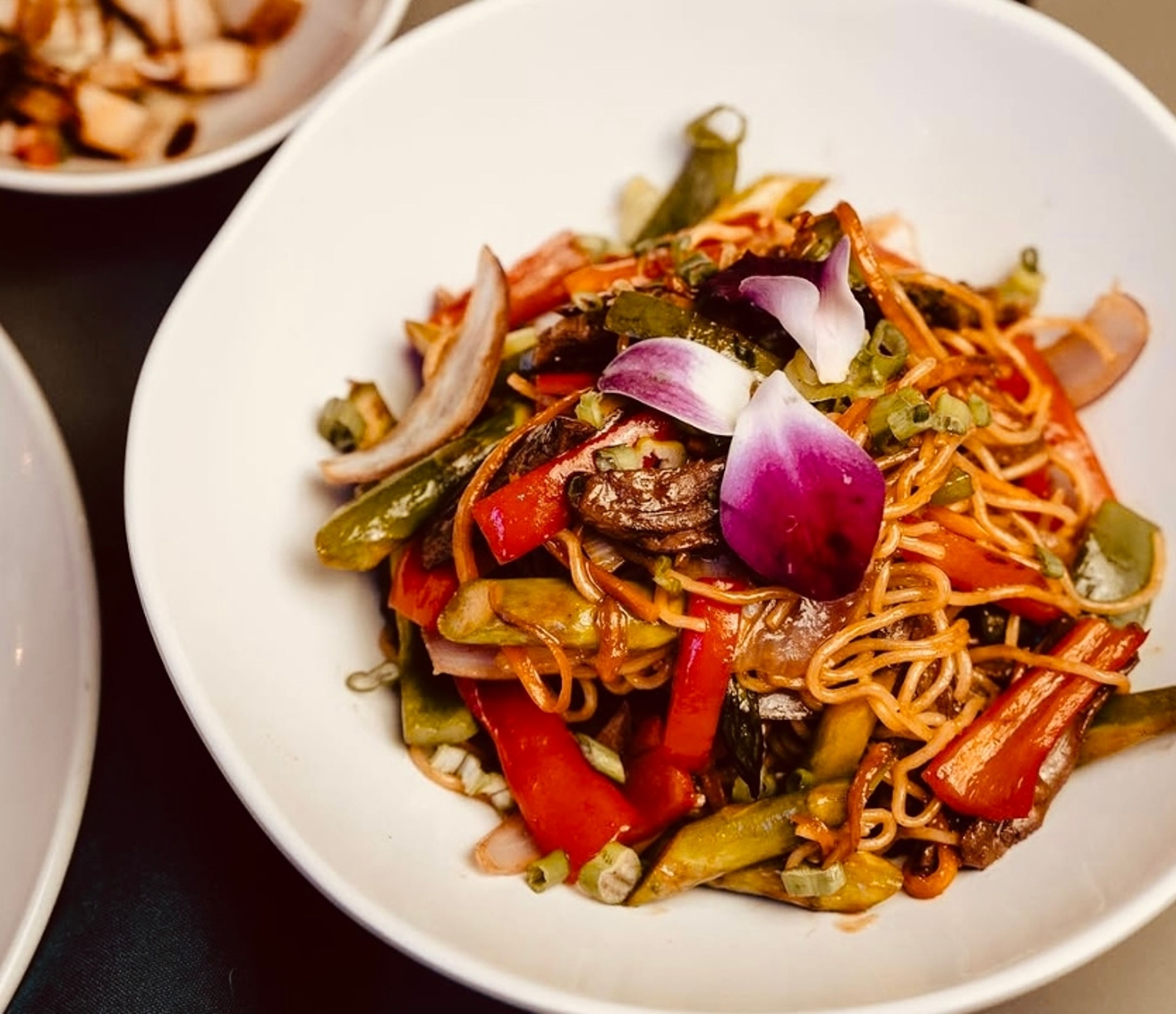 Dominican Style Spaghetti.