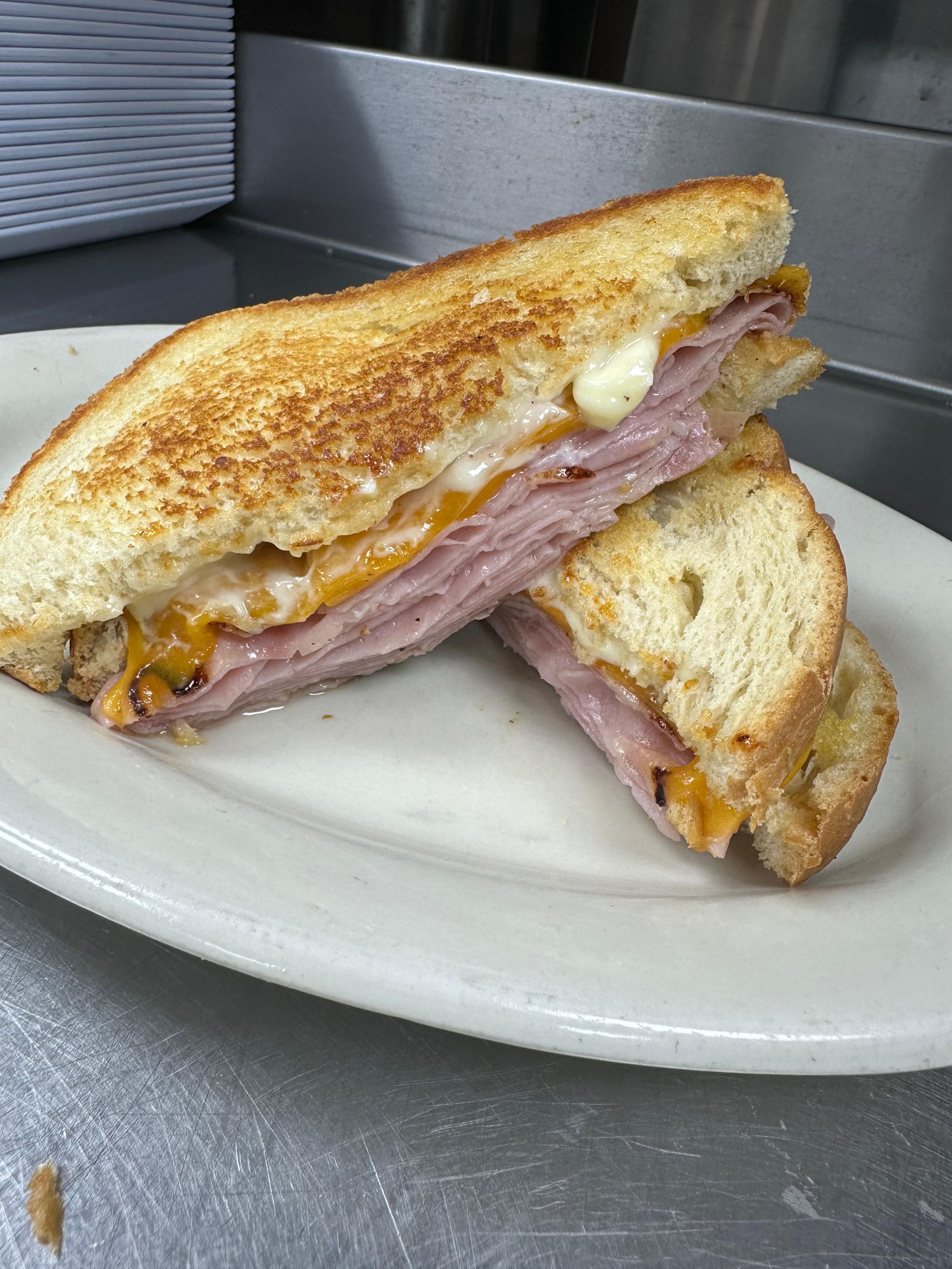 Ham and Cheese Sandwich.