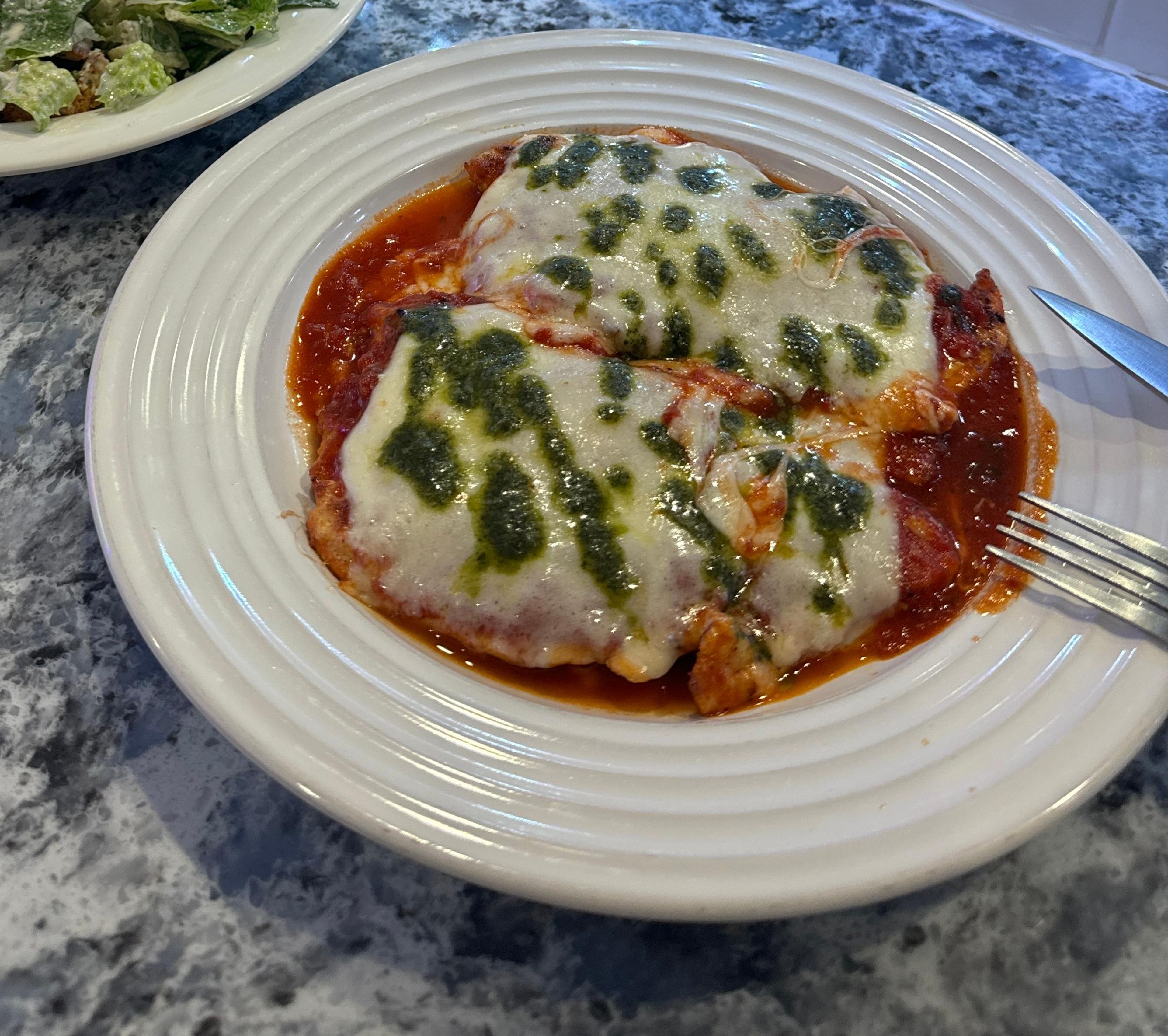 Chicken Parm Plate.