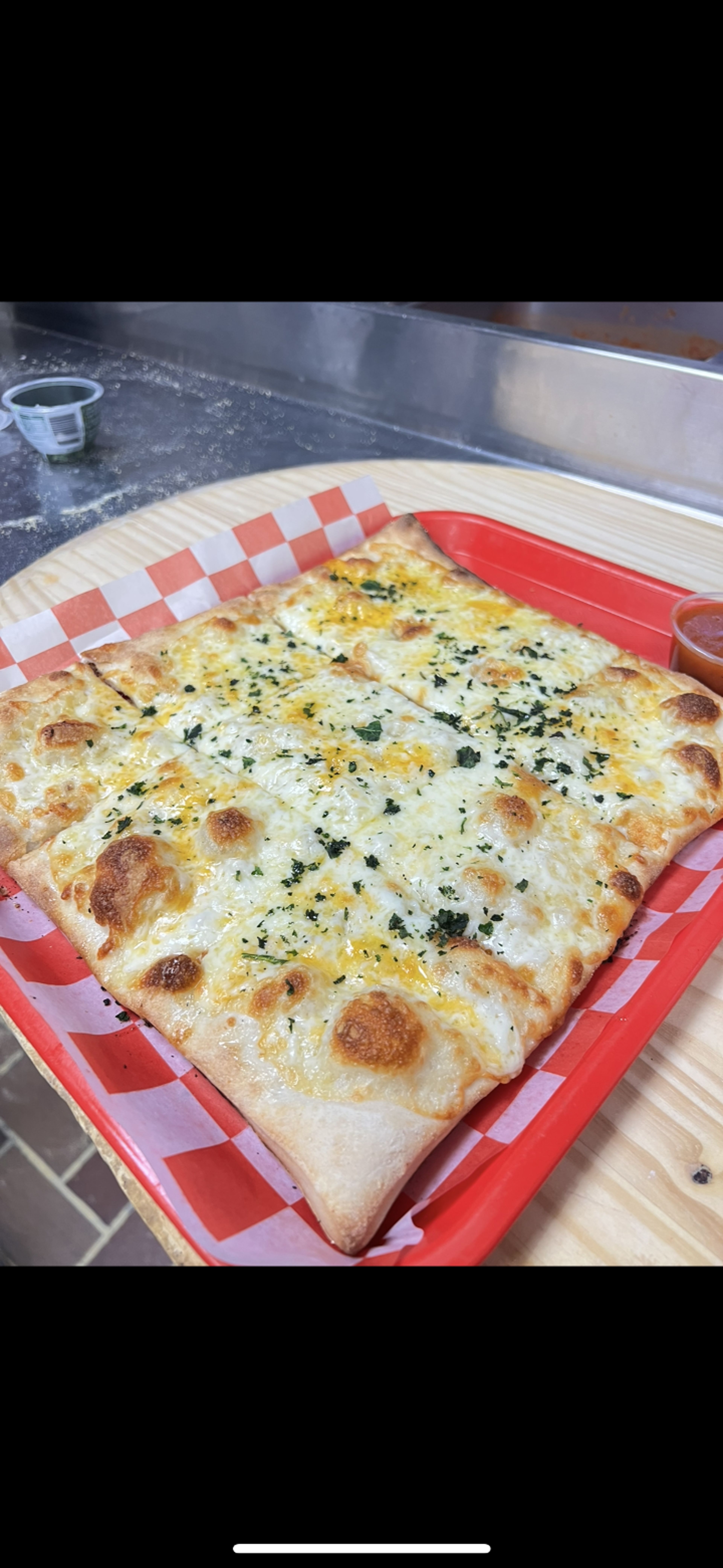 Cheesy Bread.