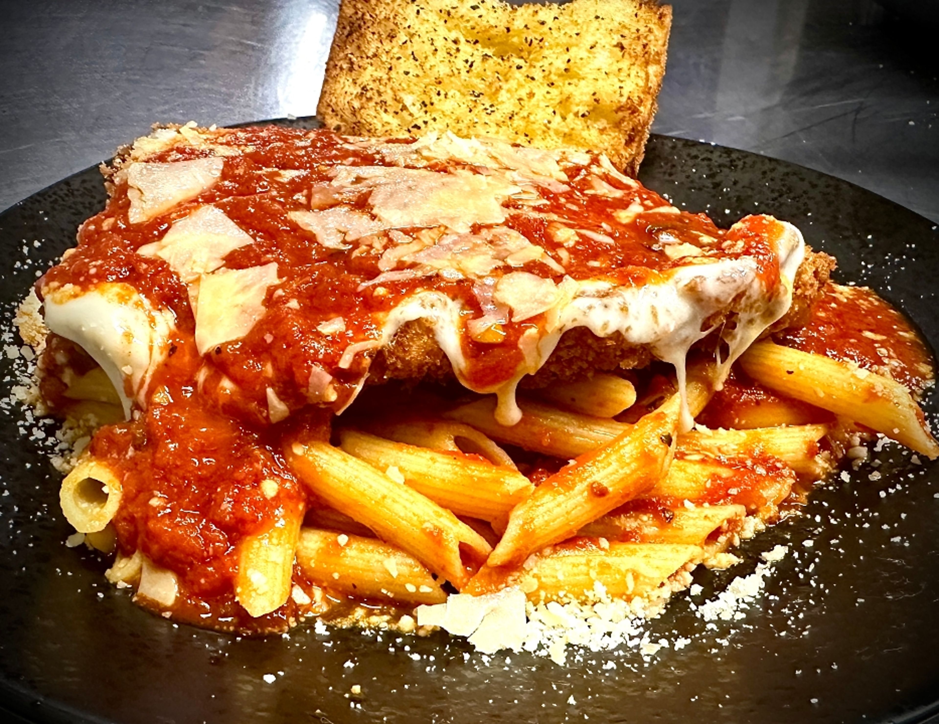 Chicken Parmigiana.