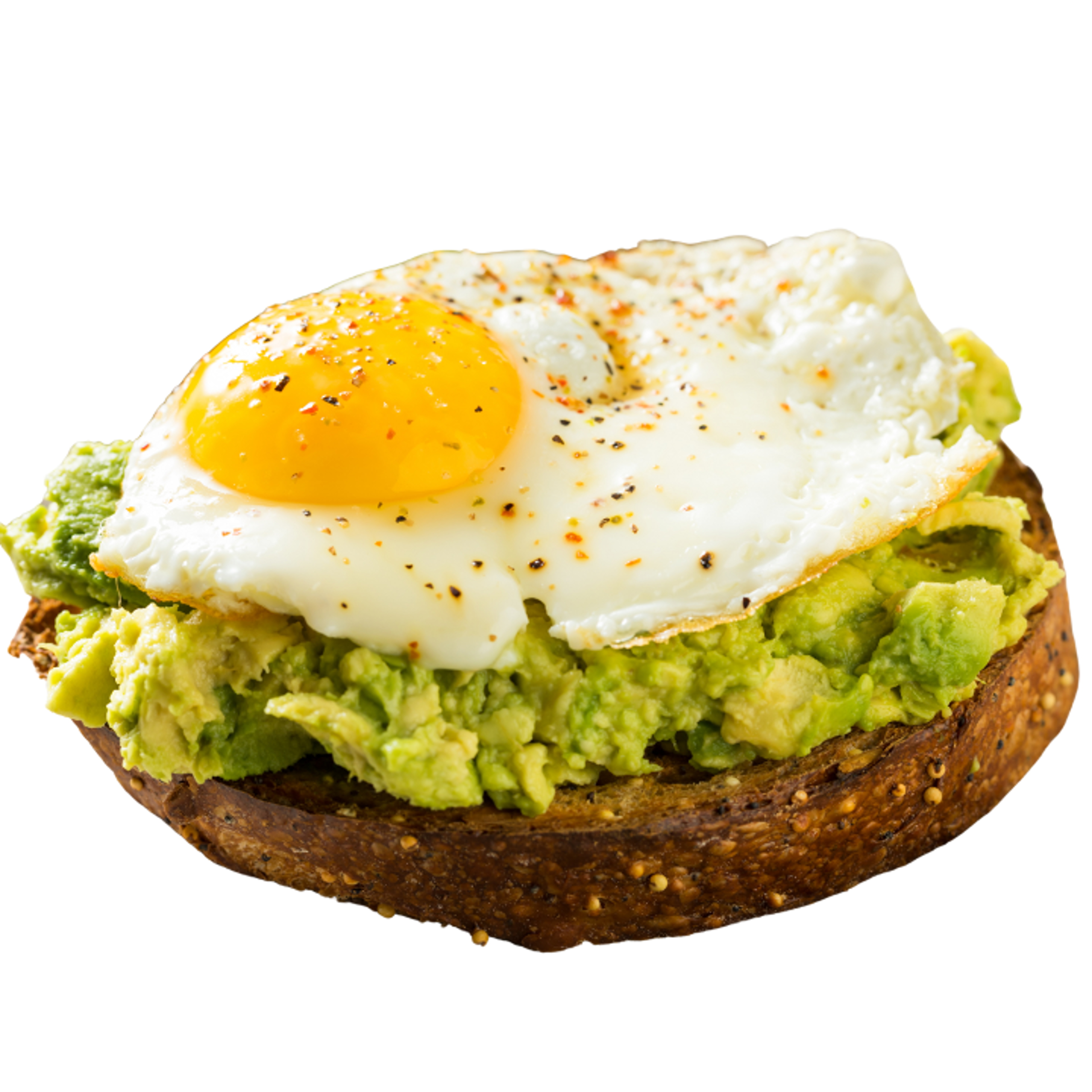 Avocado, Egg & Cheese.