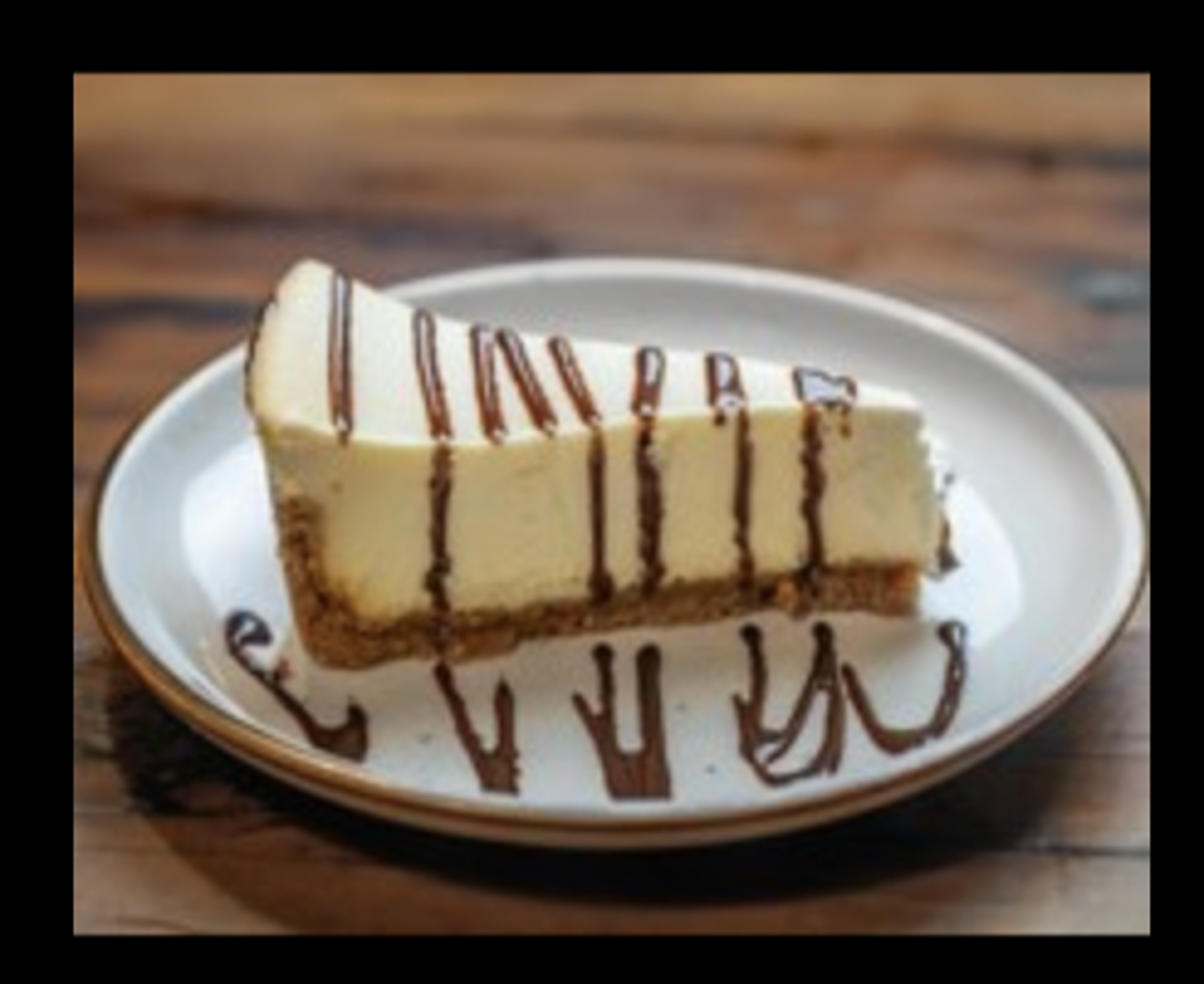 NY Style Cheesecake.