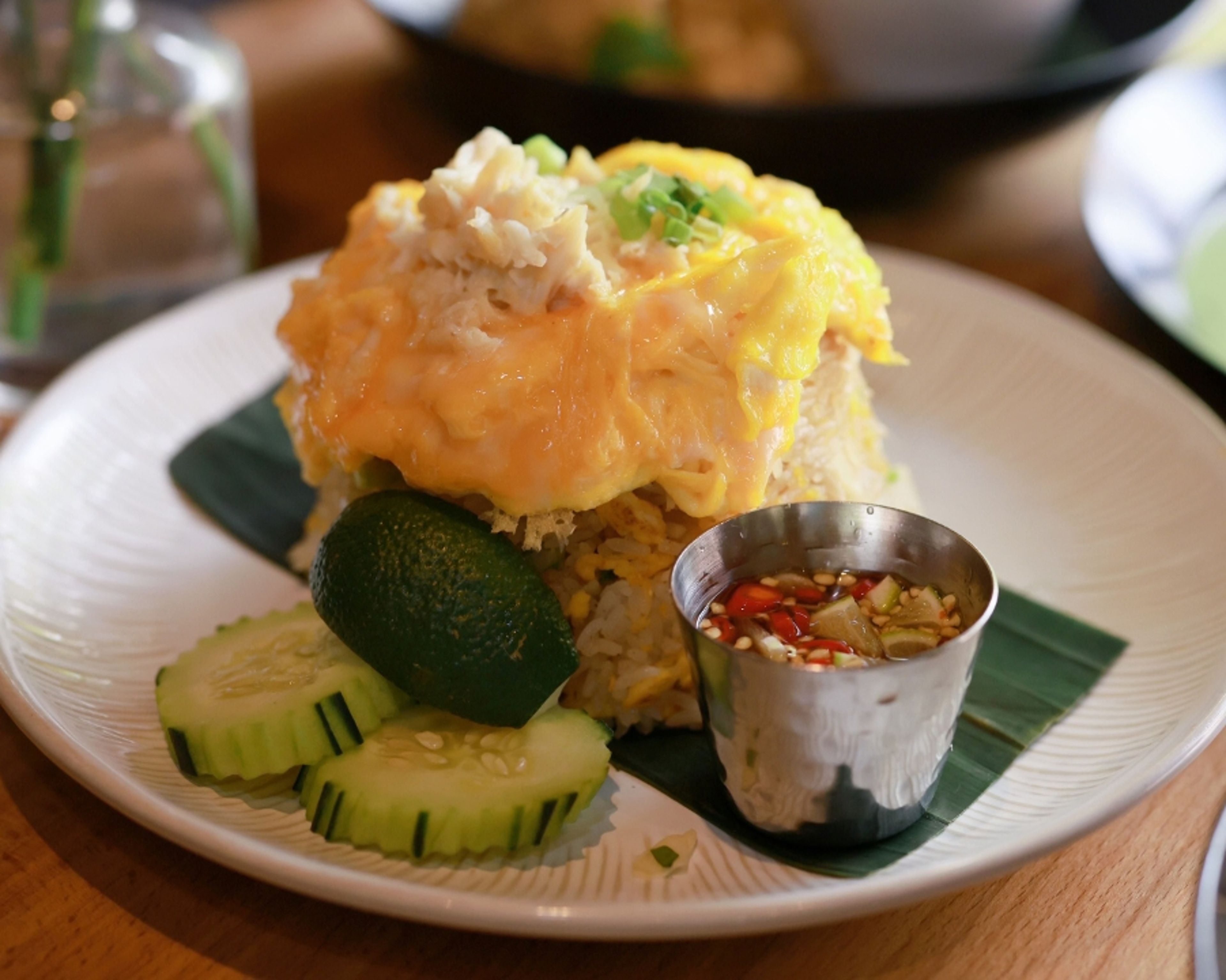 Crabmeat Fried Rice.