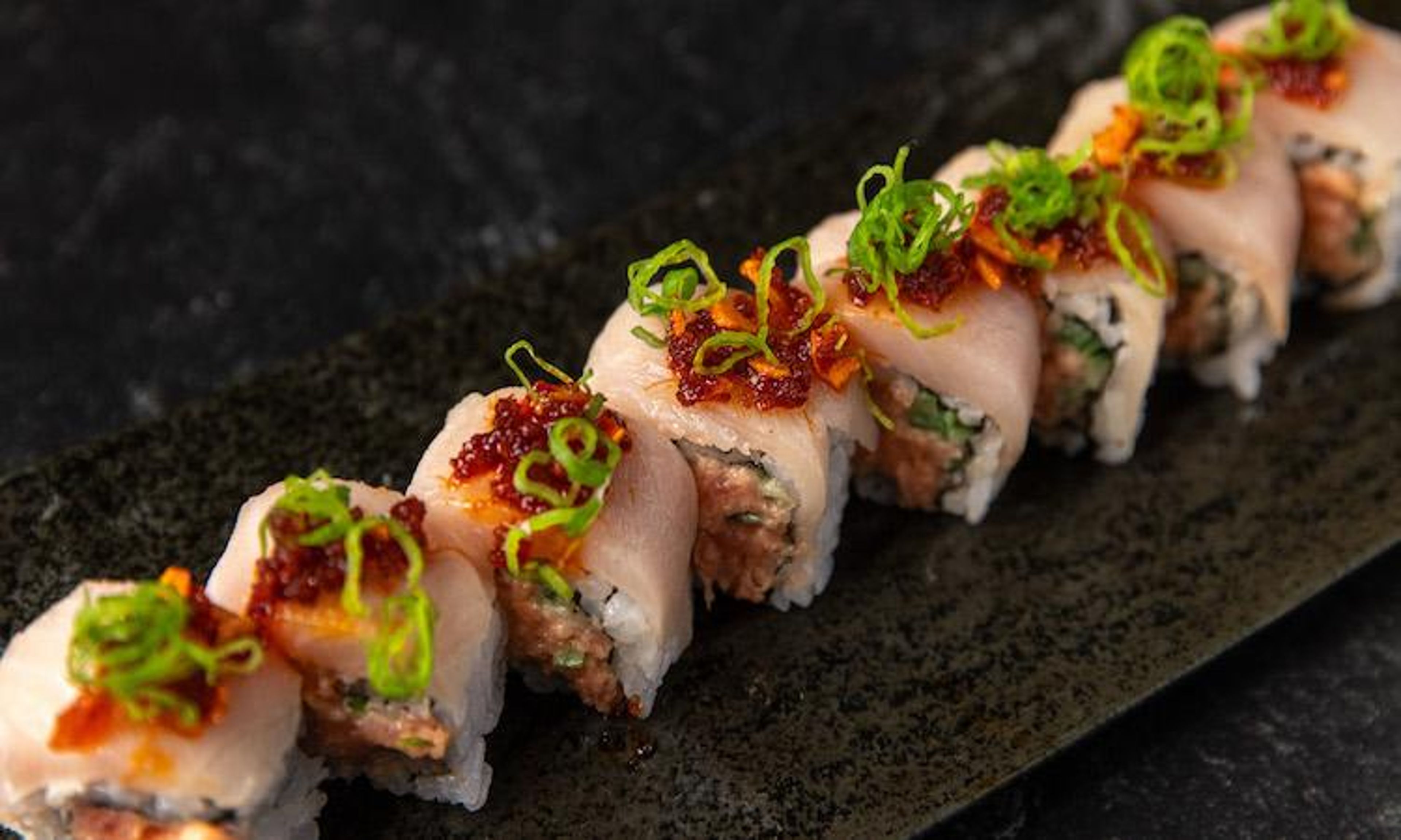 Garlic Albacore Roll.