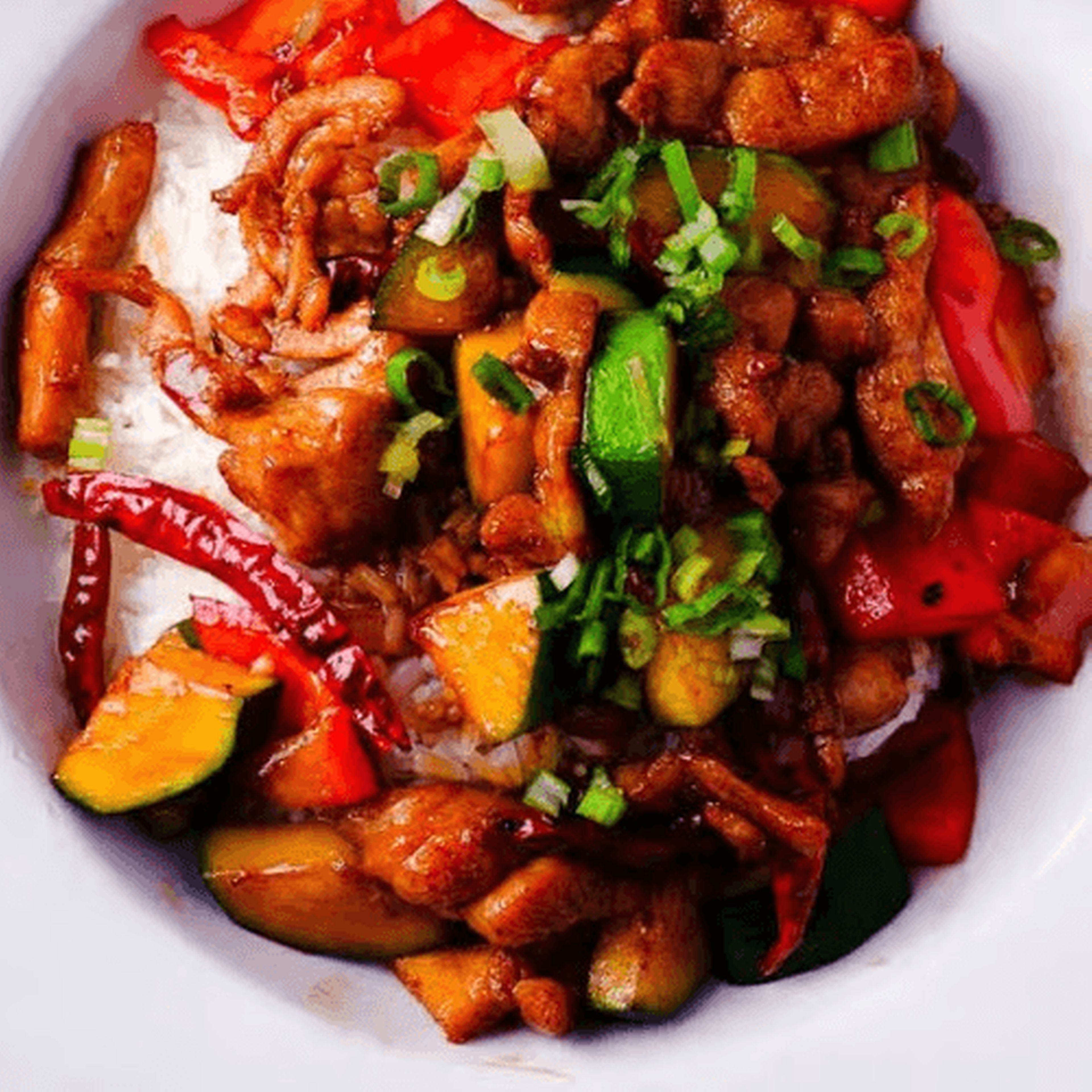 Kung Pao Chicken.