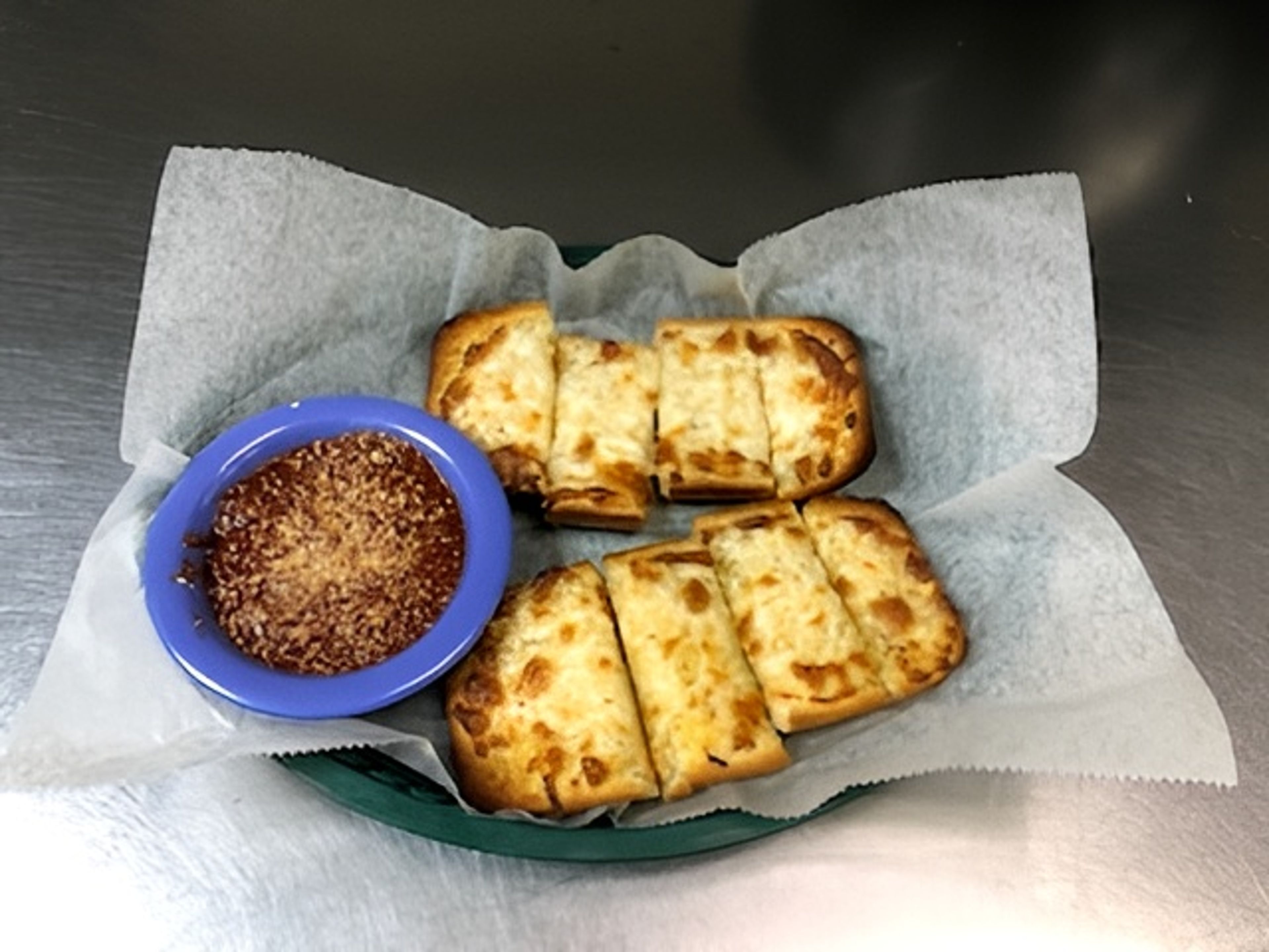 Cheesy Garlic Bread.