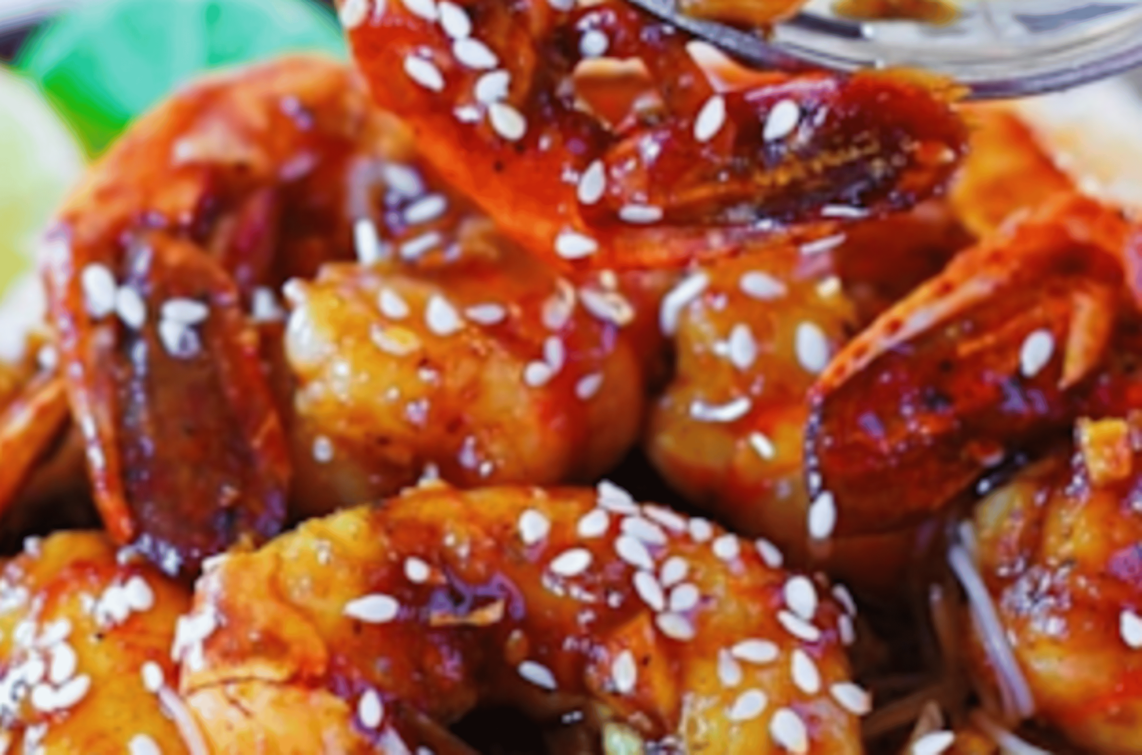 Shrimp Teriyaki.