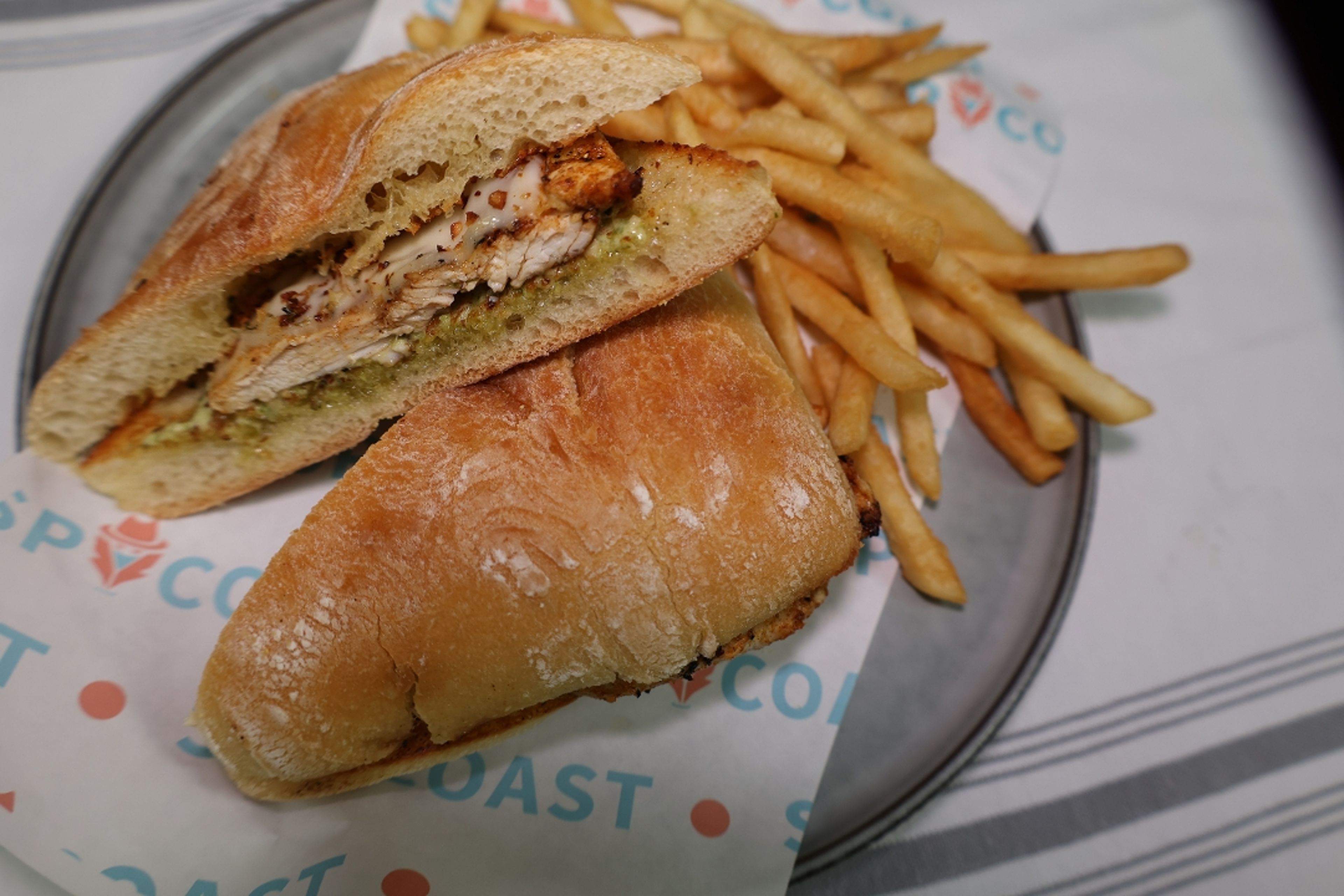 Cajun Chicken Sandwhich.