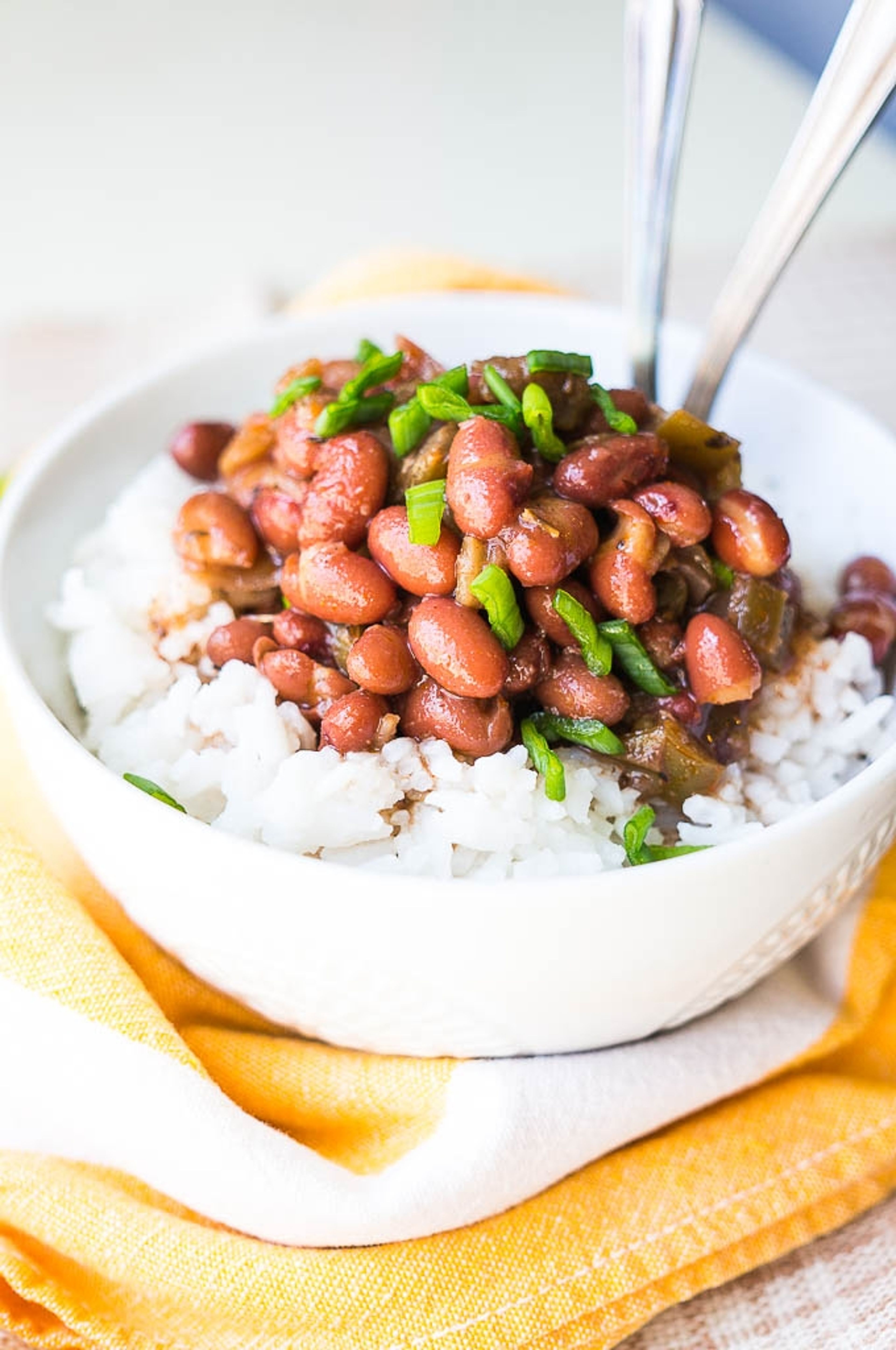 Rice & Beans.