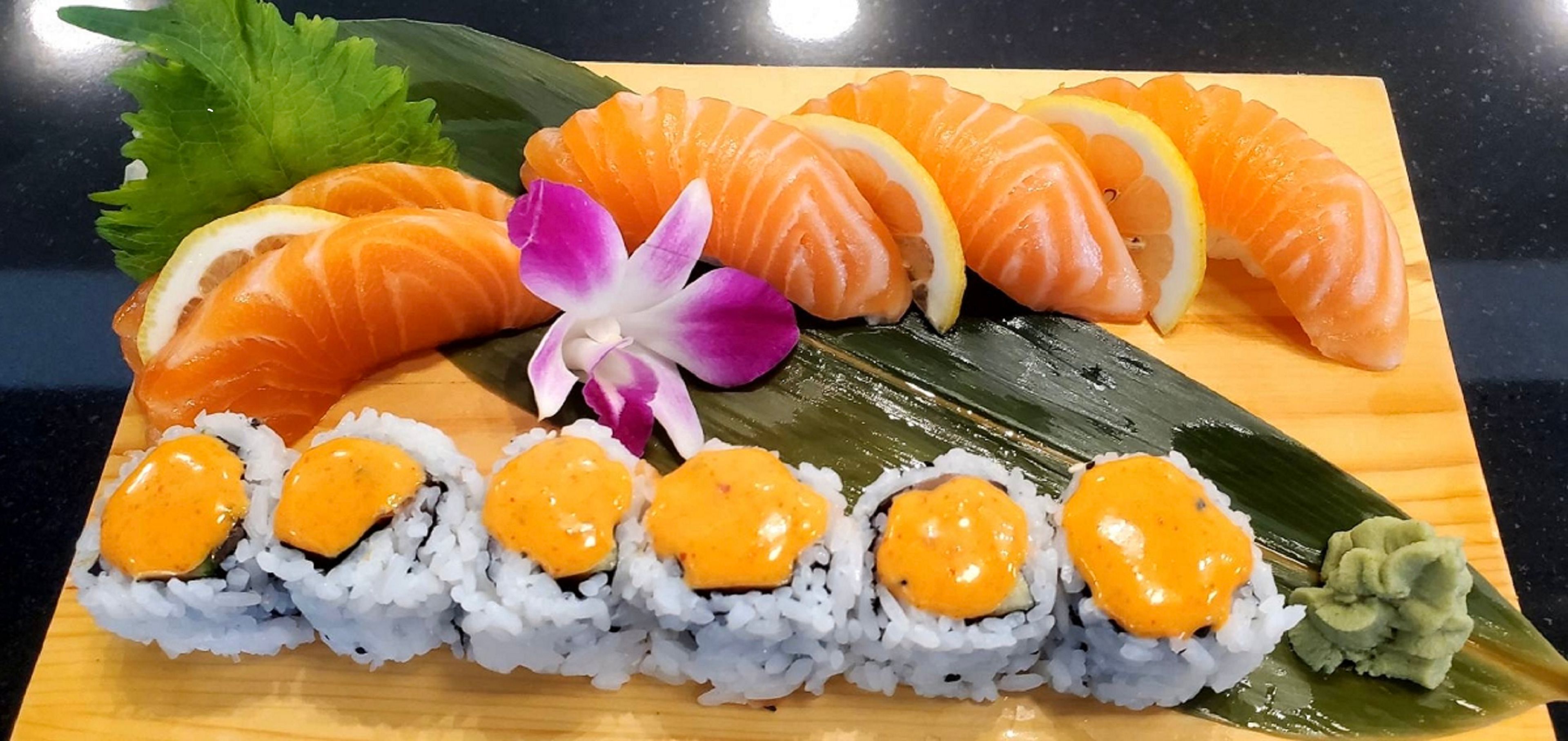 Sushi 3 ways set.
