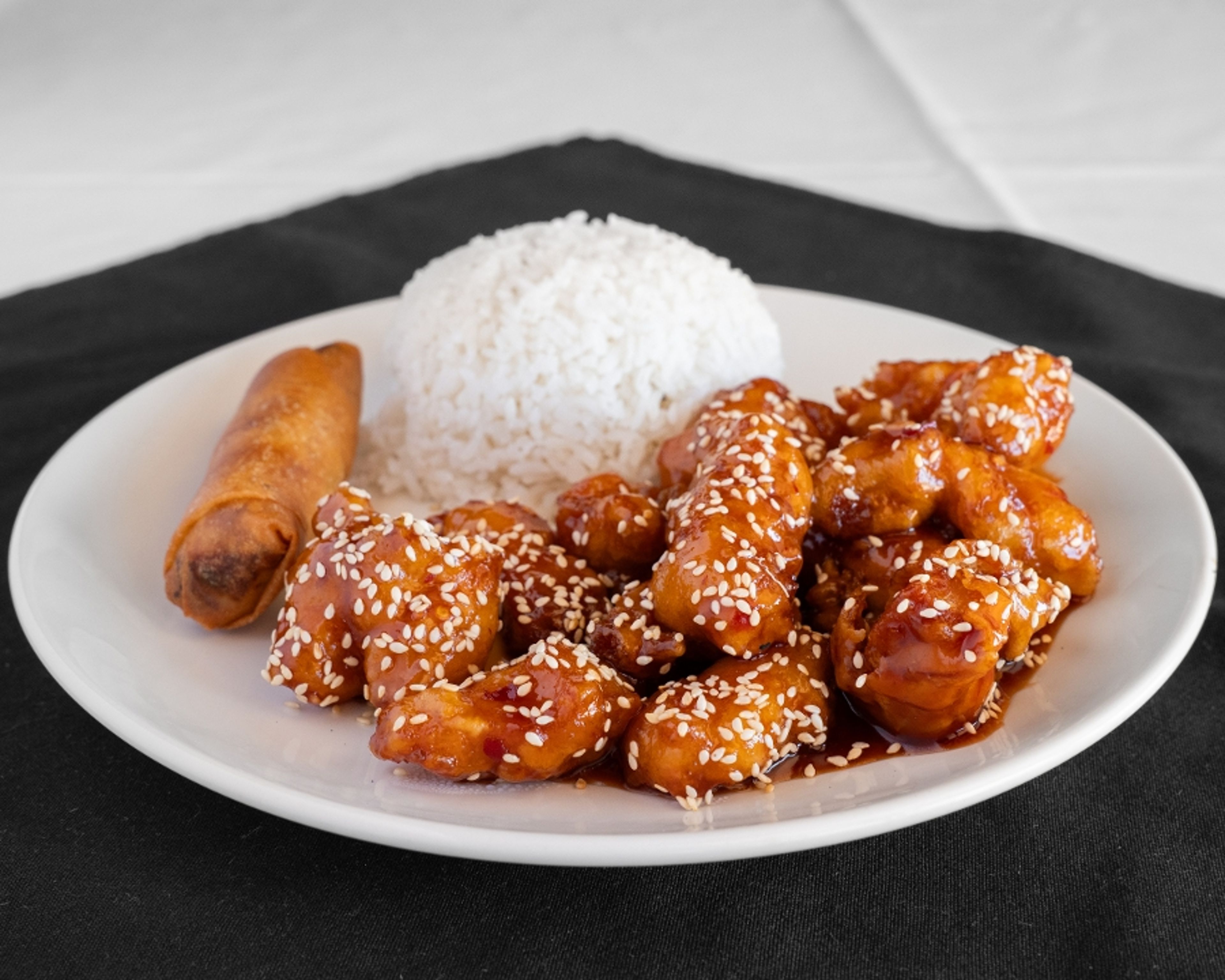 L- Sesame Chicken.