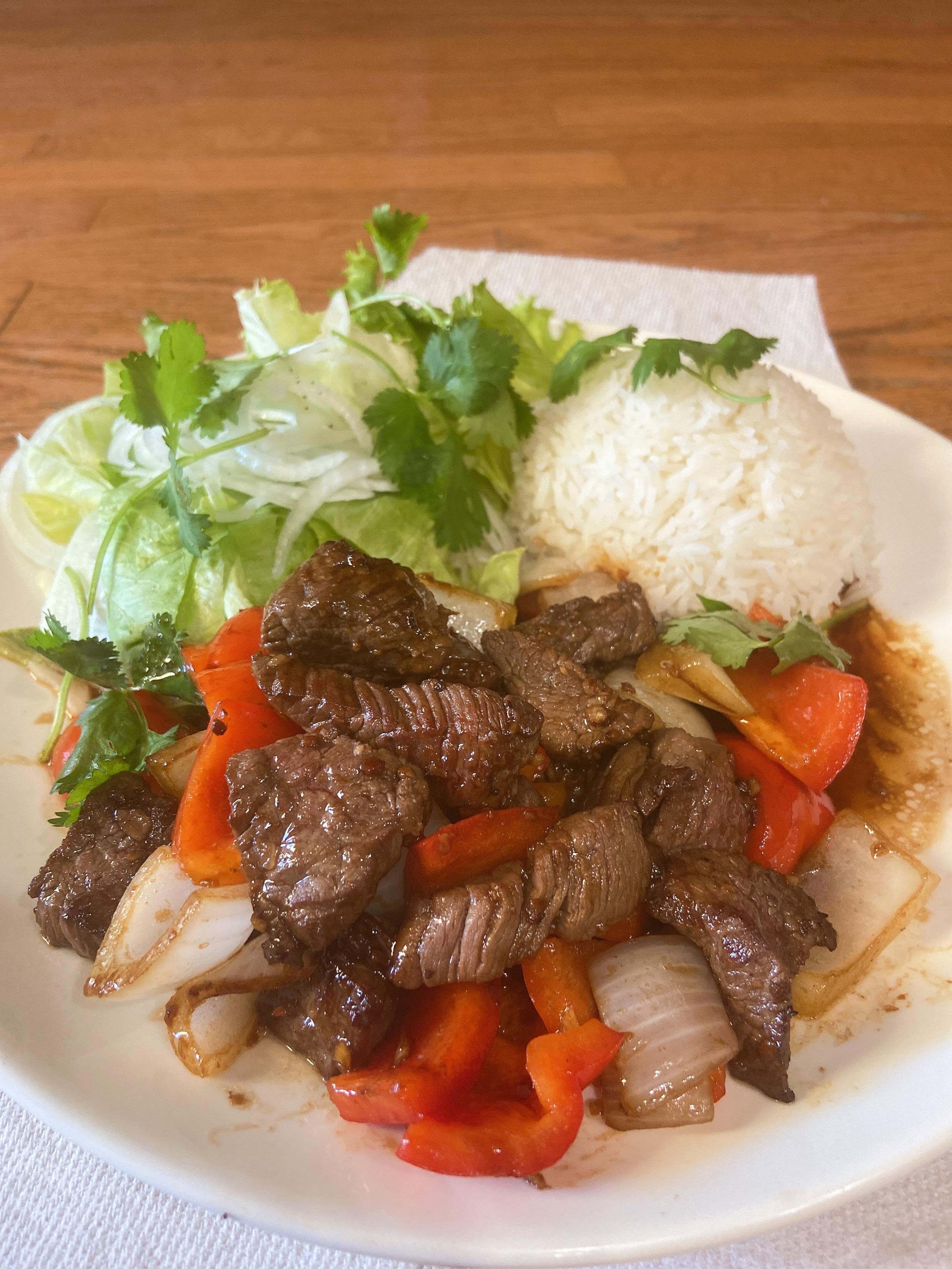 S1-shaking beef- Bo lúc lạc.