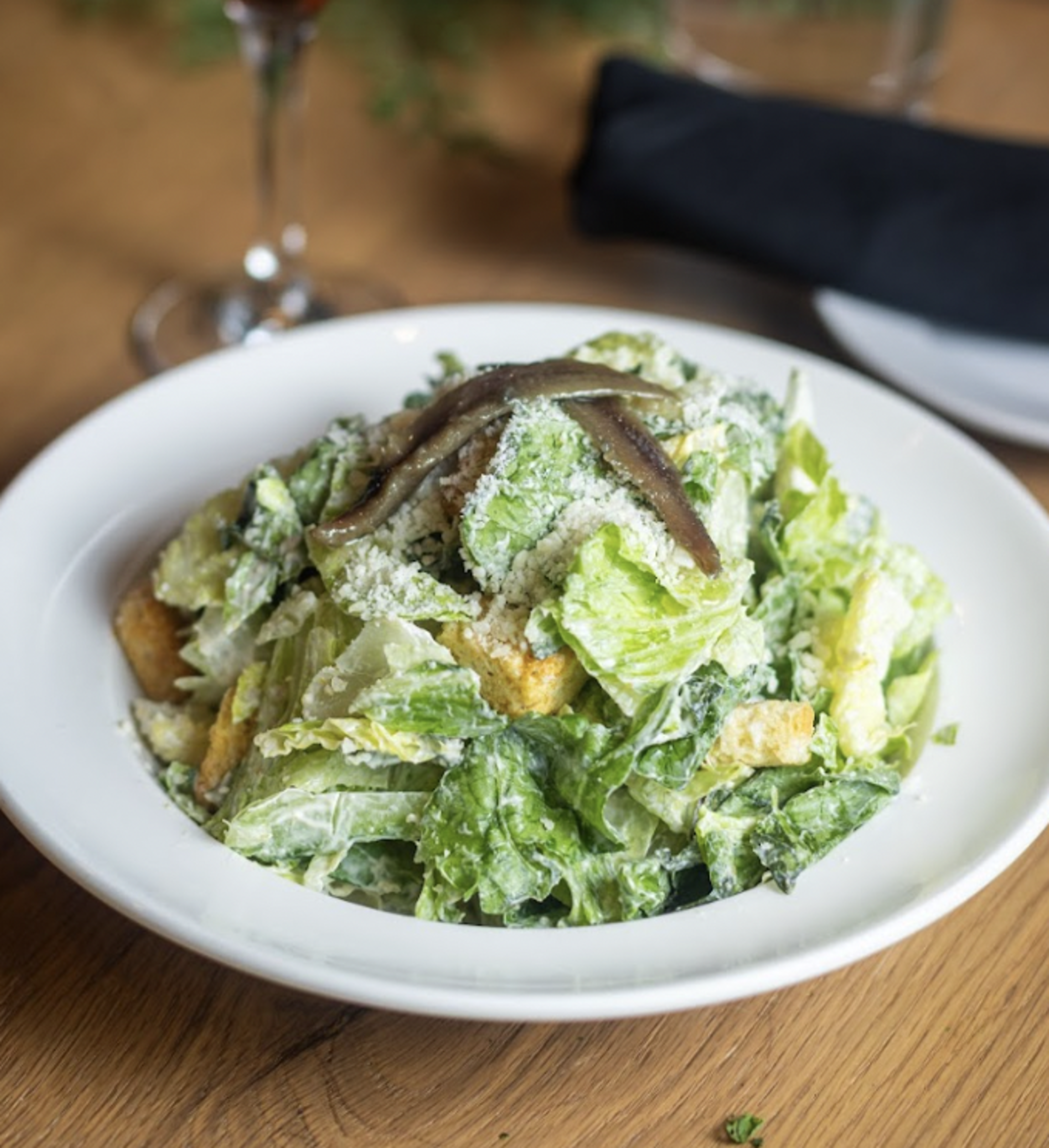 Caesar Salad (Vegan).