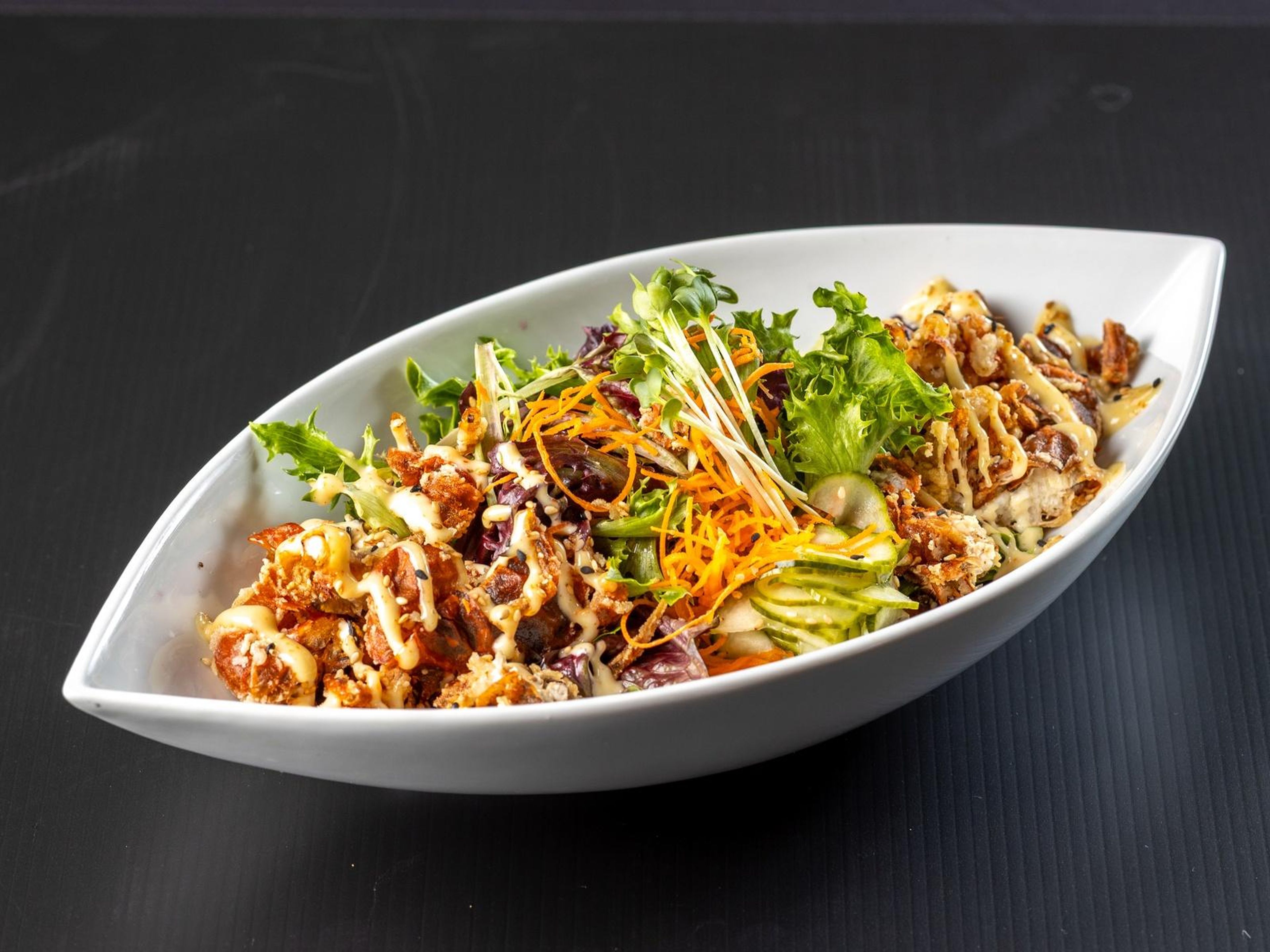 Softshell Crab Salad.