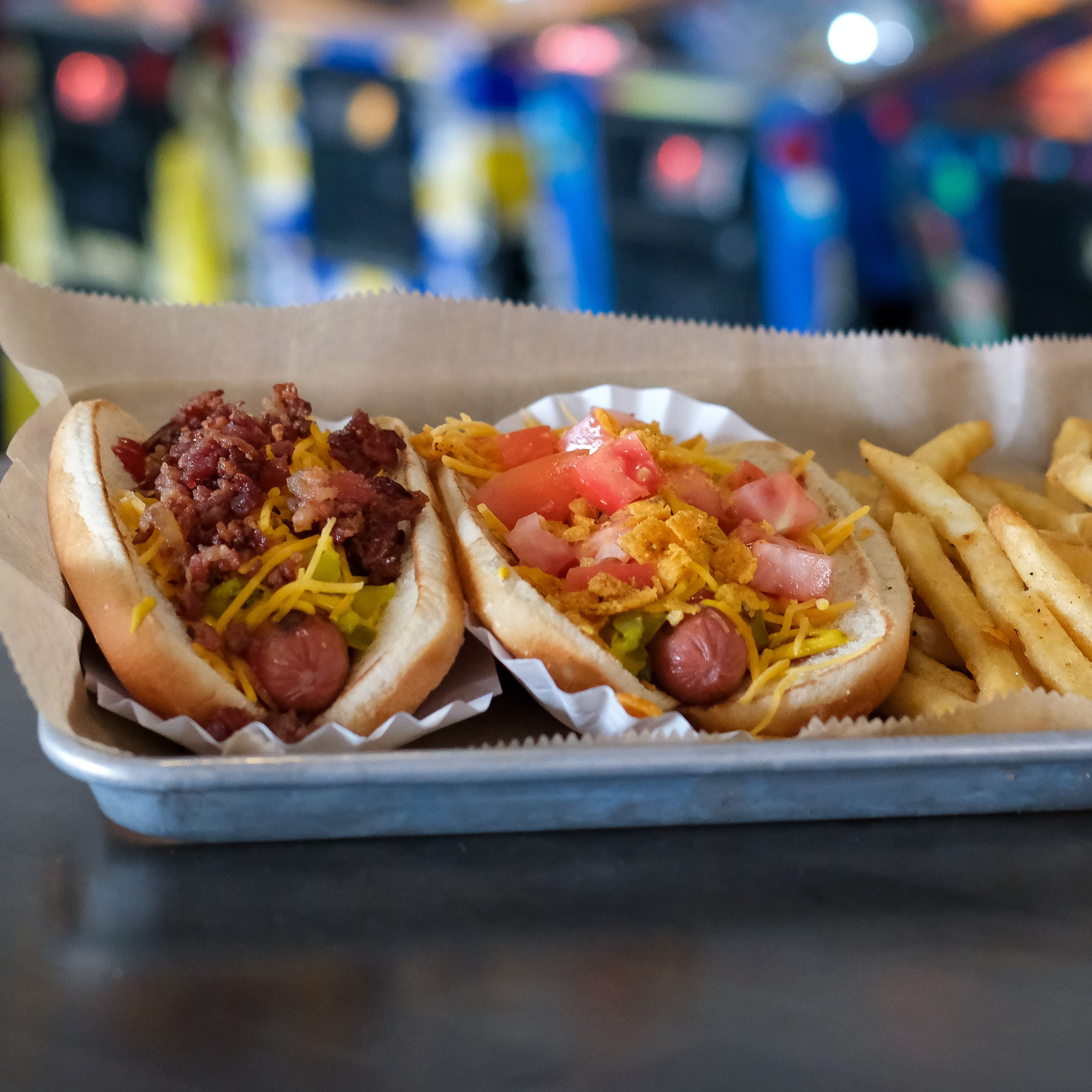 Dog Duo with fries Combo.
