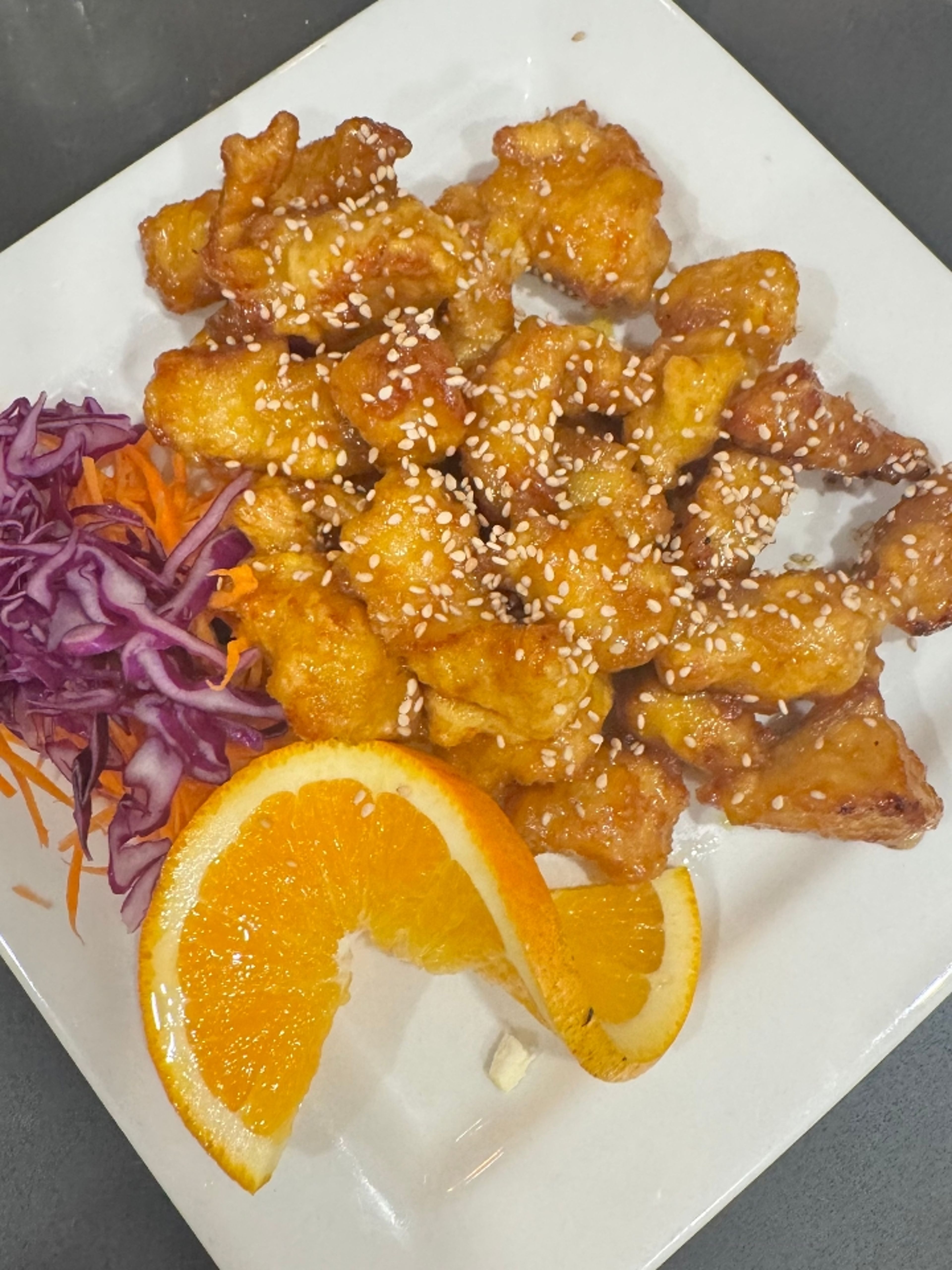 Orange Chicken.