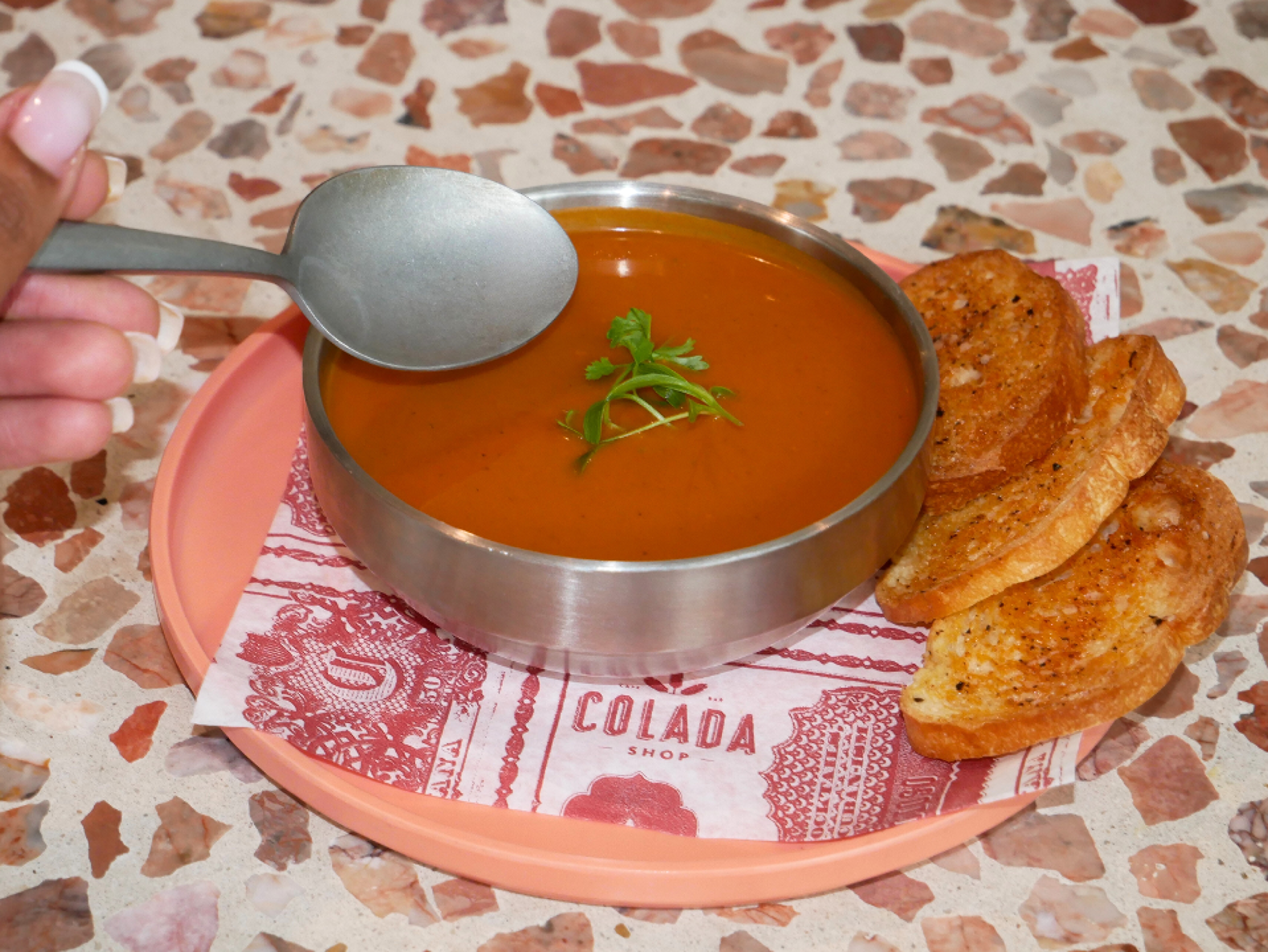 SOFRITO TOMATO SOUP.