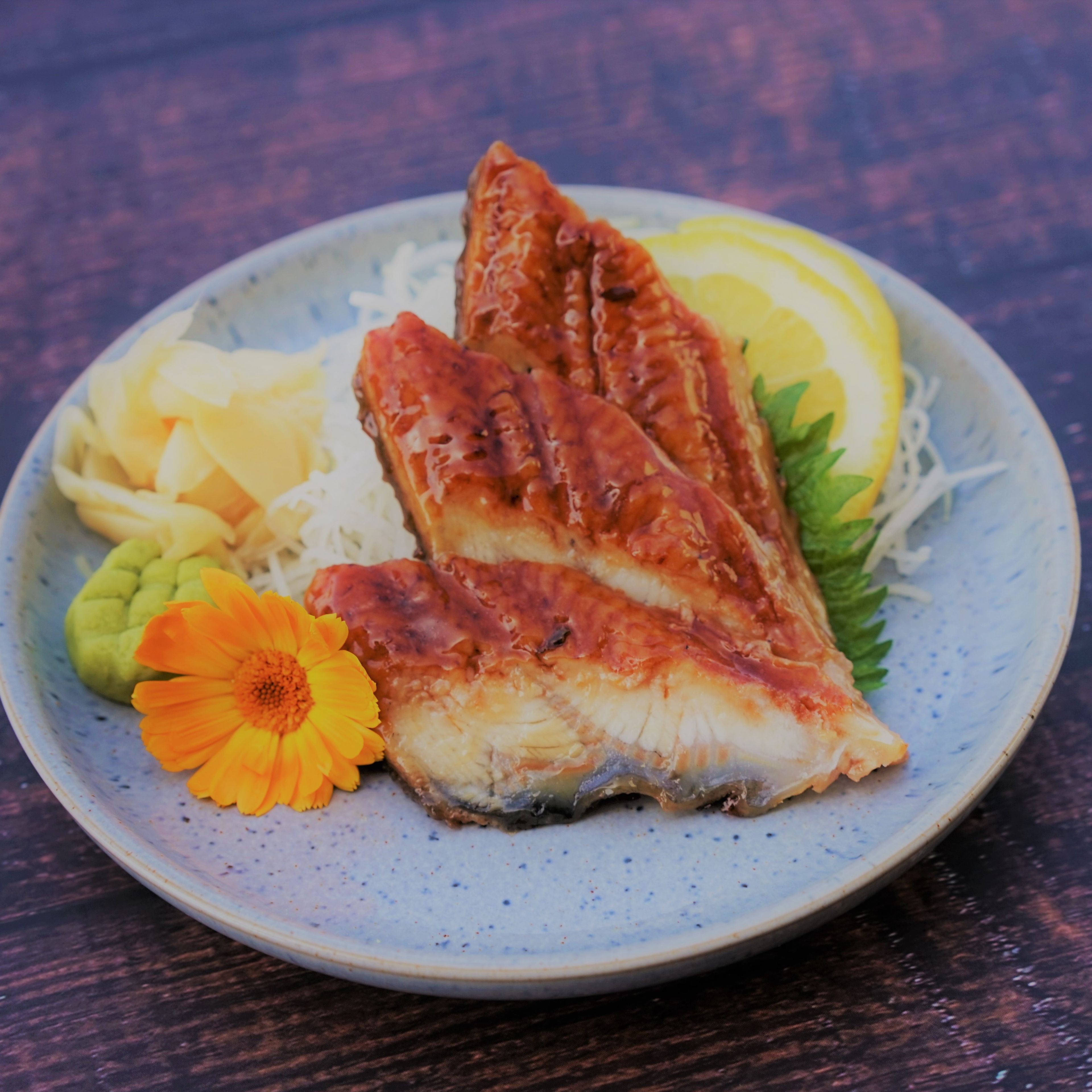 Freshwater Eel Sashimi.