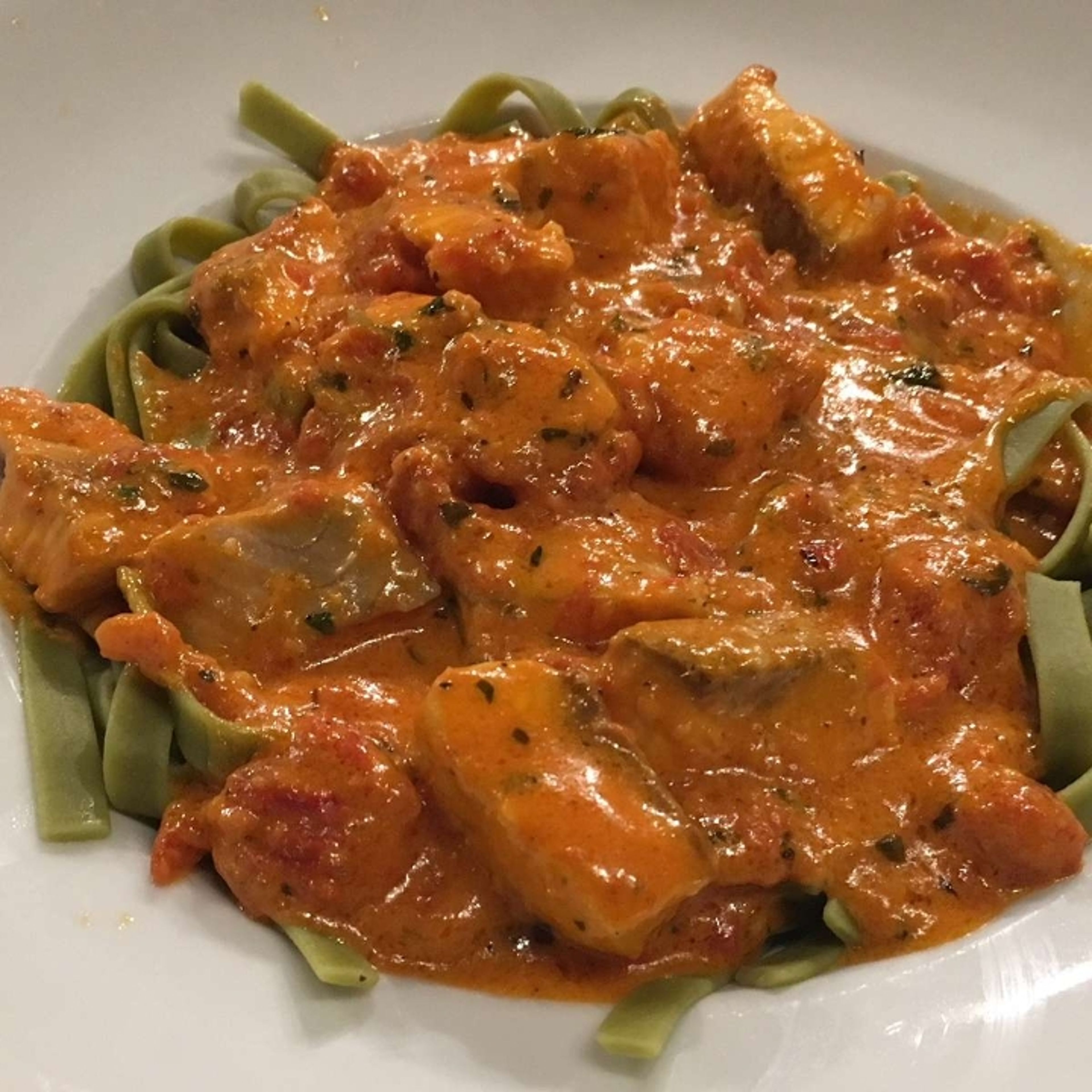 Spaghetti alla Checca.