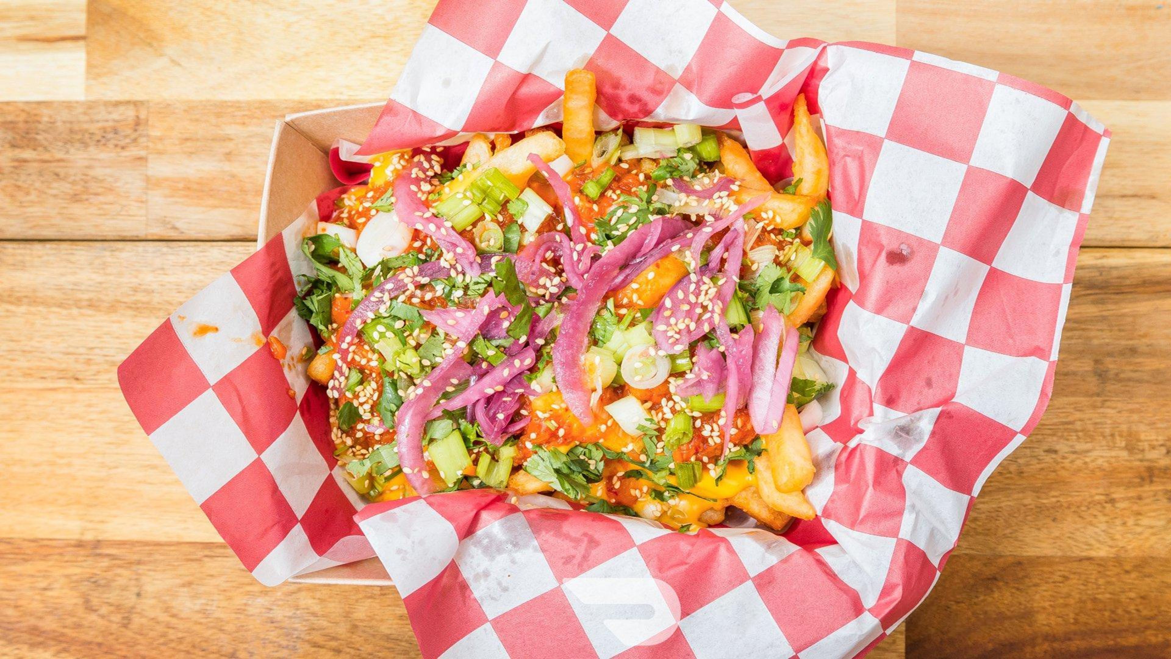 Kimchi Cheese Fries.