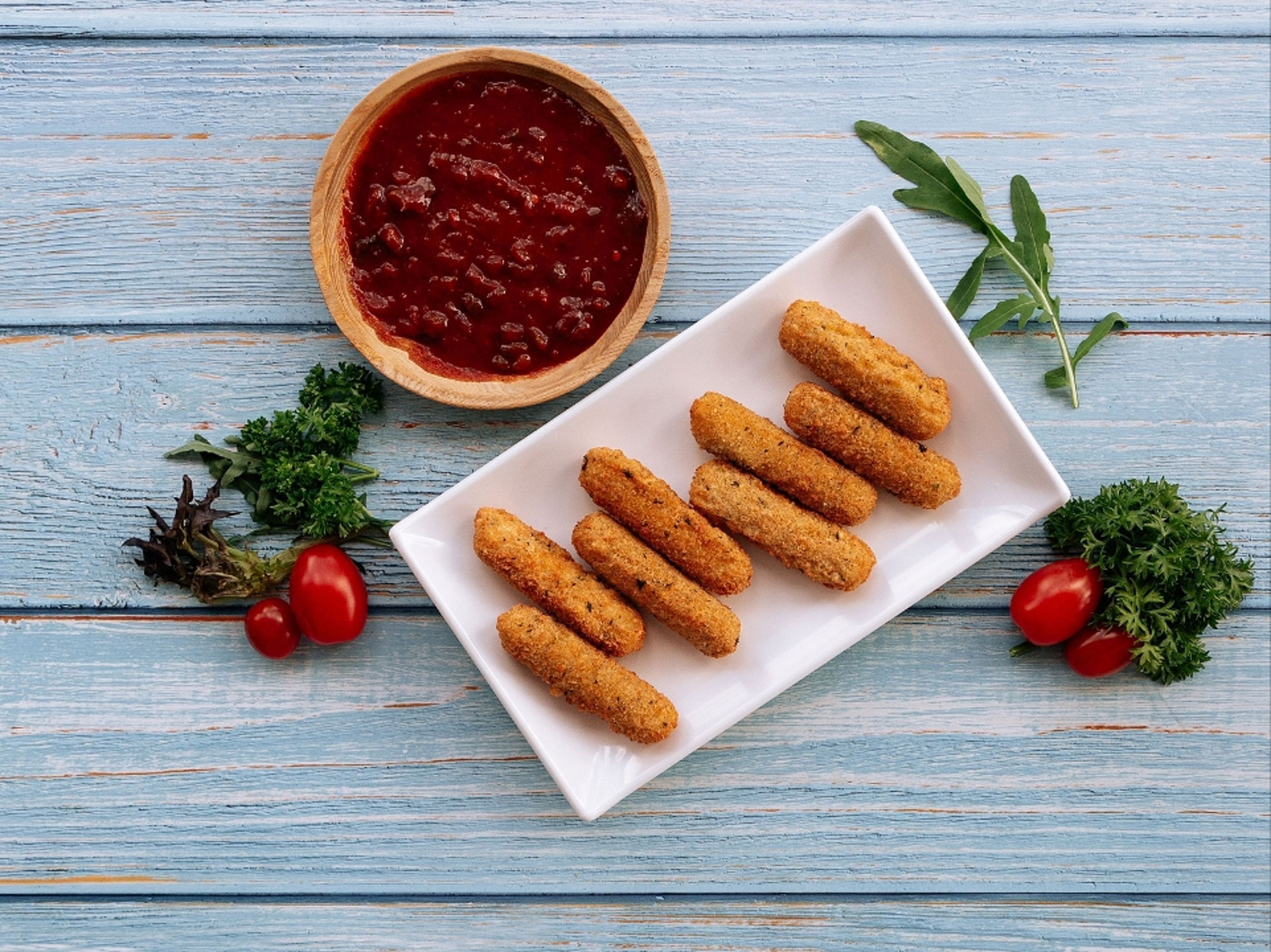 Mozzarella Sticks.
