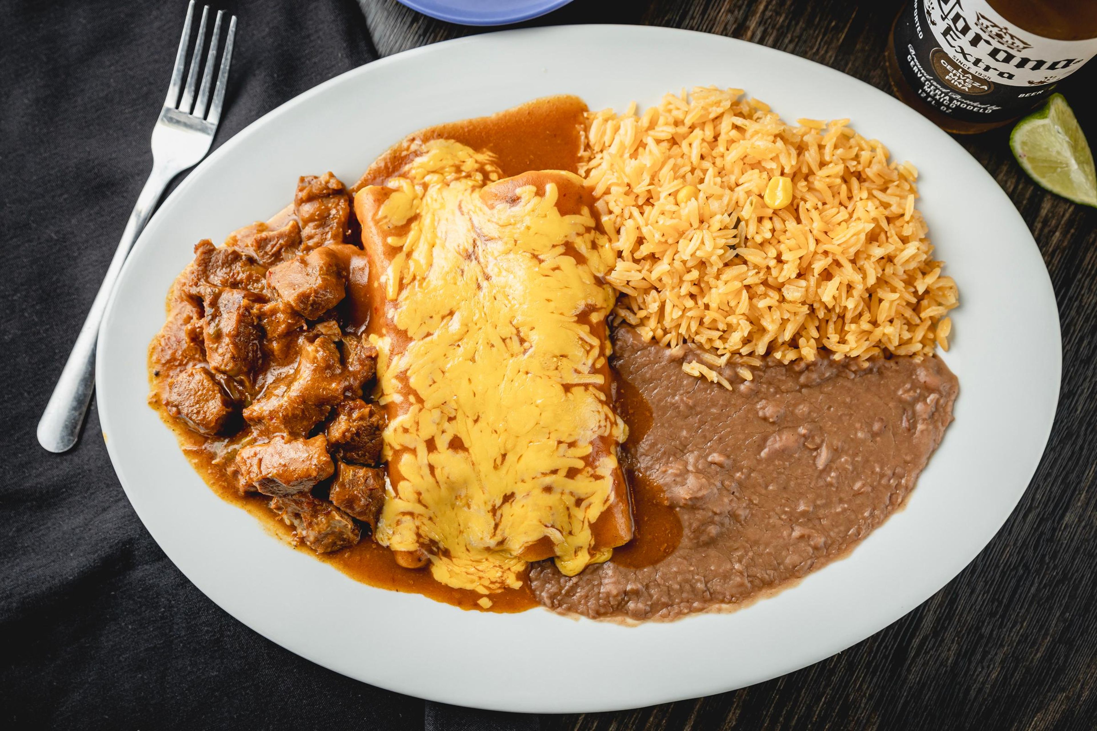 Tex-Mex Plate.