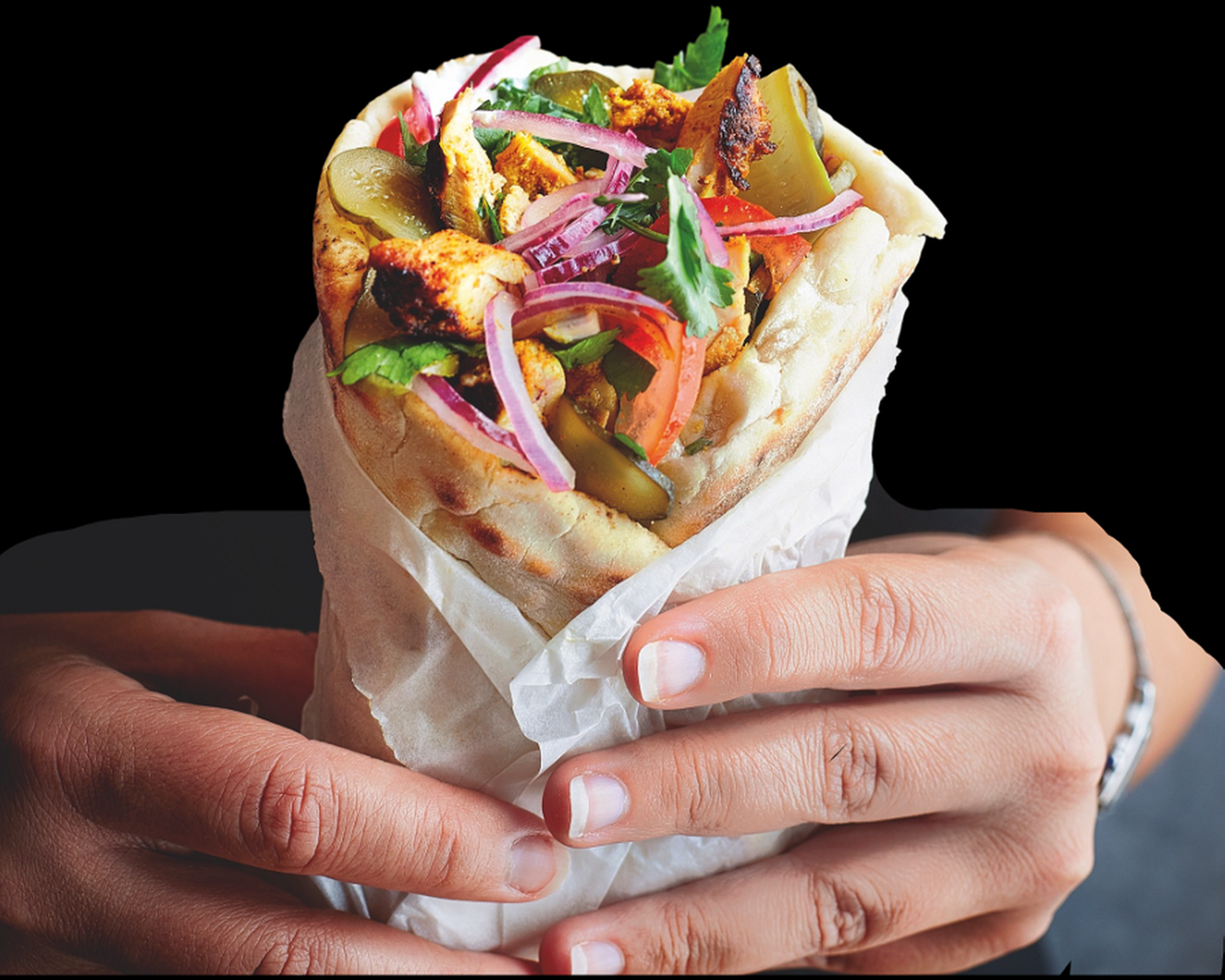 Chicken Shawarma (شاورمای مرغ).