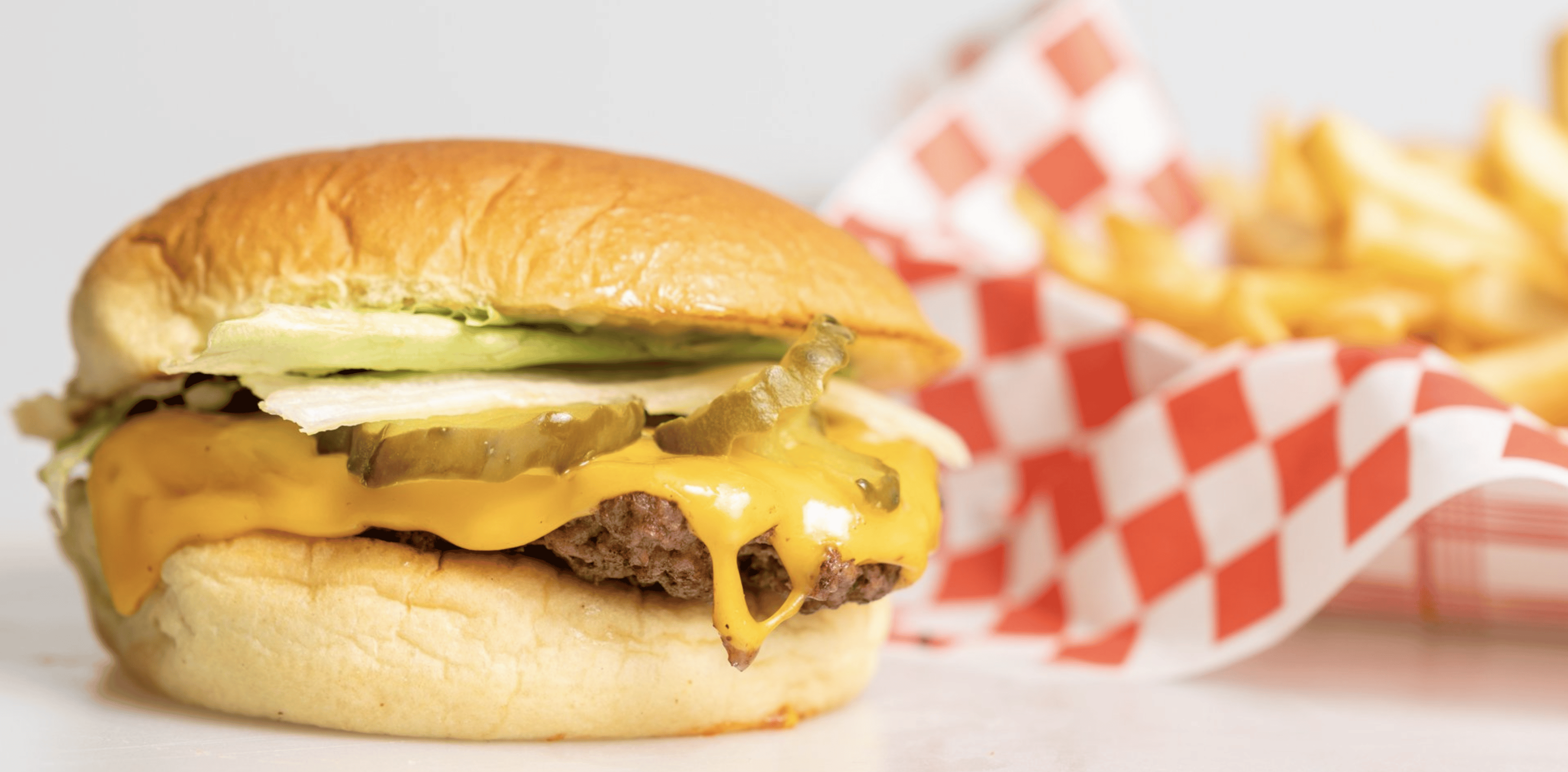 Cheeseburger with Fries.