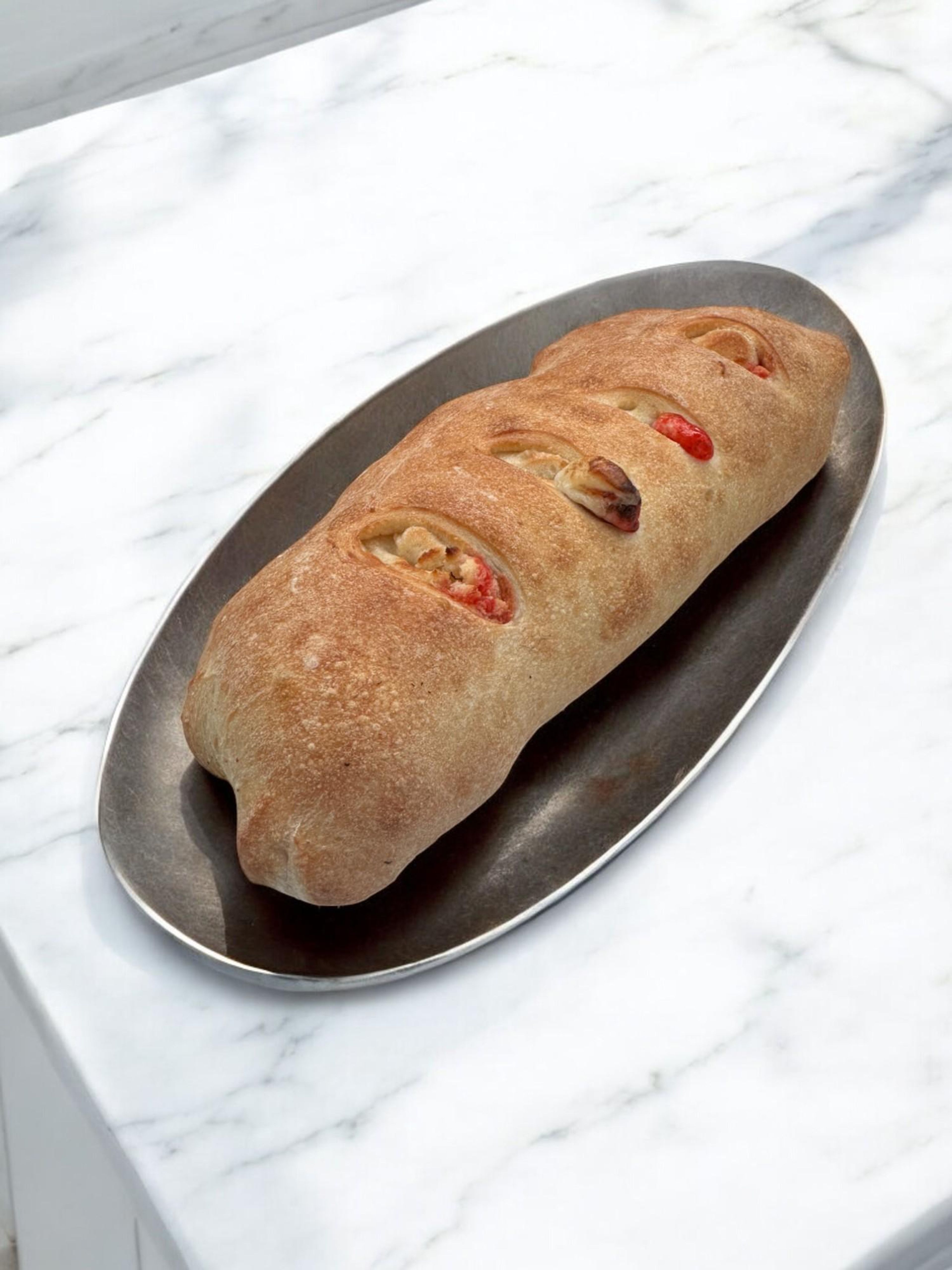 Cheesecake Stromboli, Family Size.