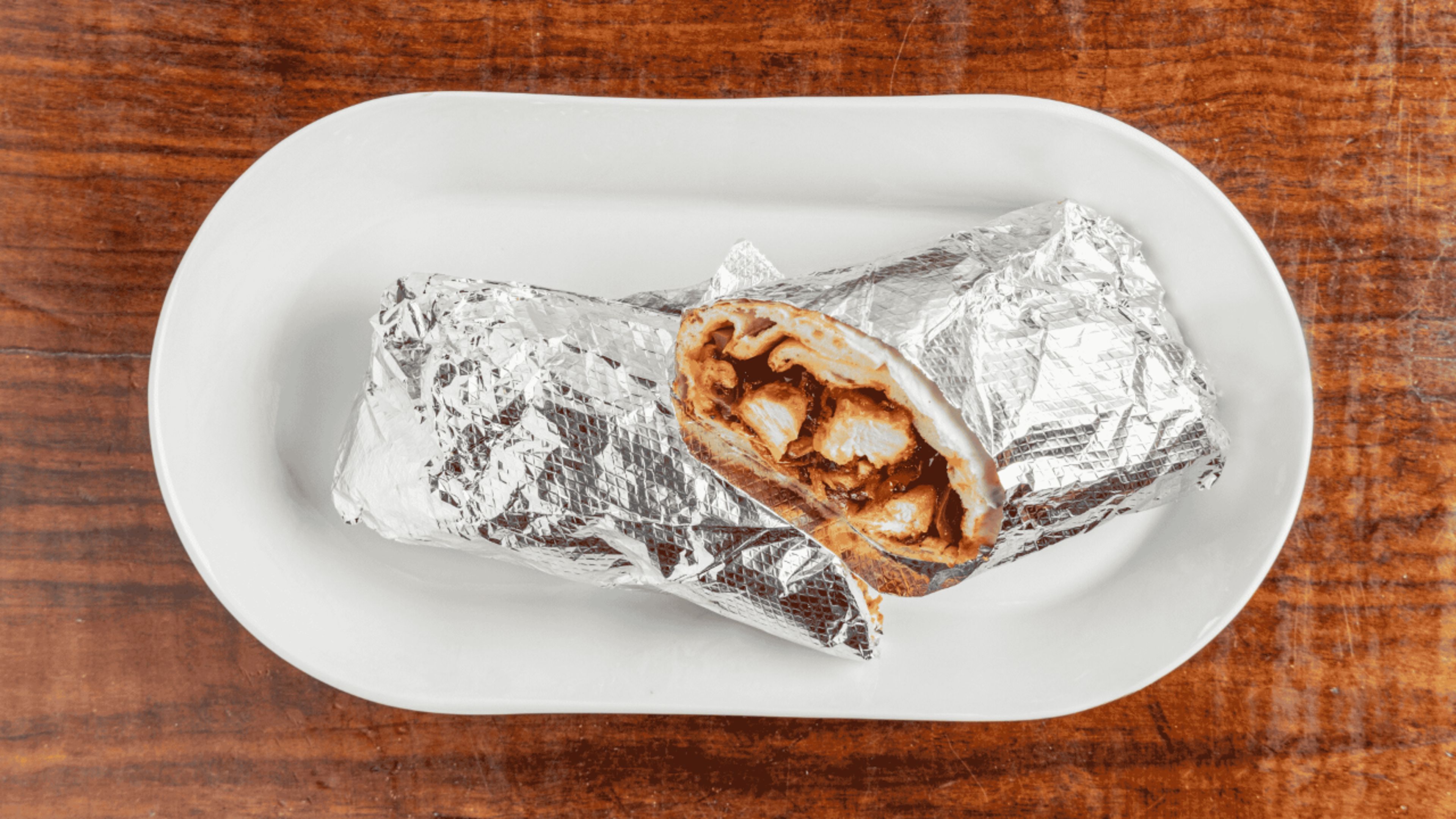 Wrap - Chili Chicken.