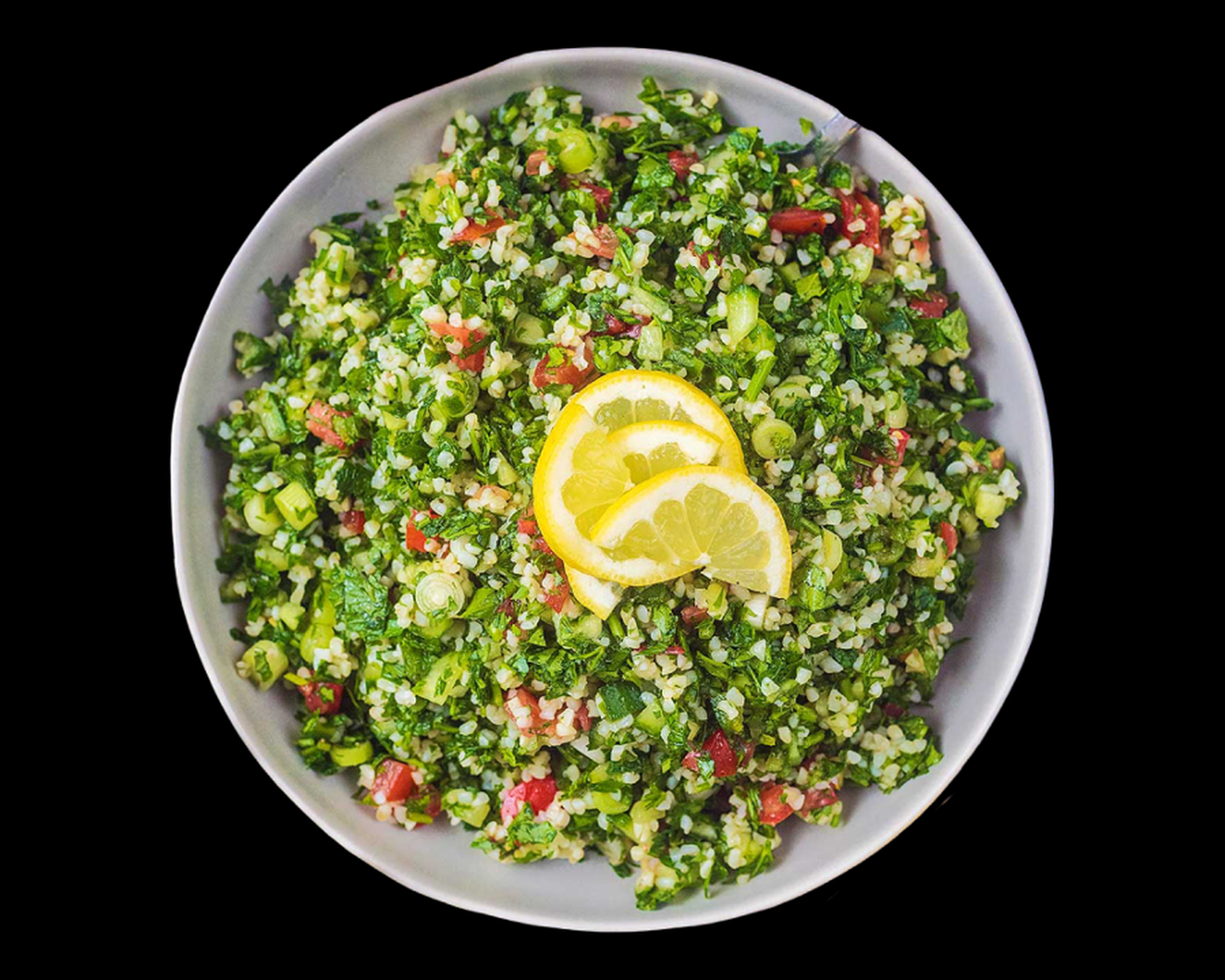 Spicy Tabbouleh Salad.
