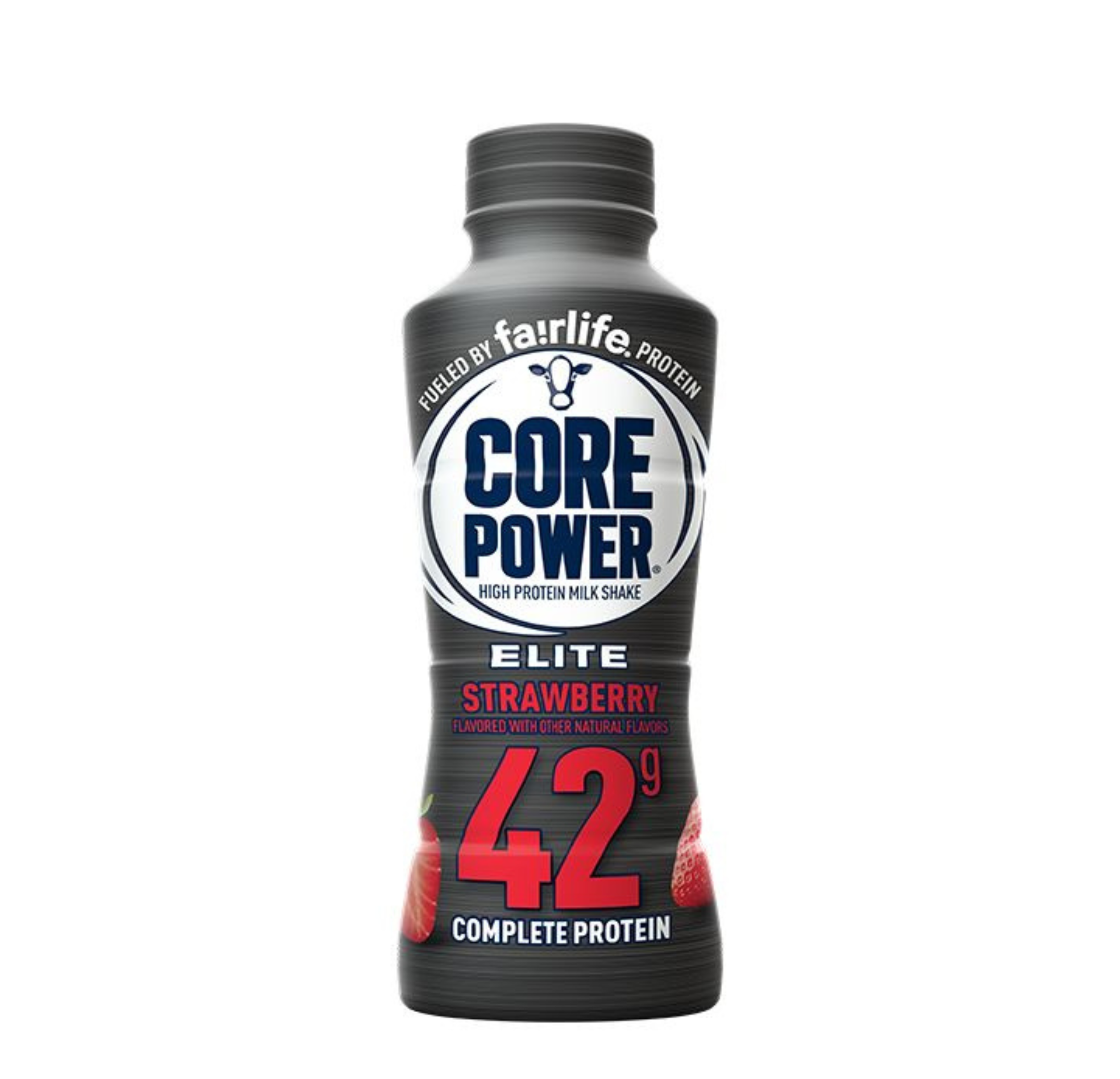 Core Power Strawberry Protein Shake.