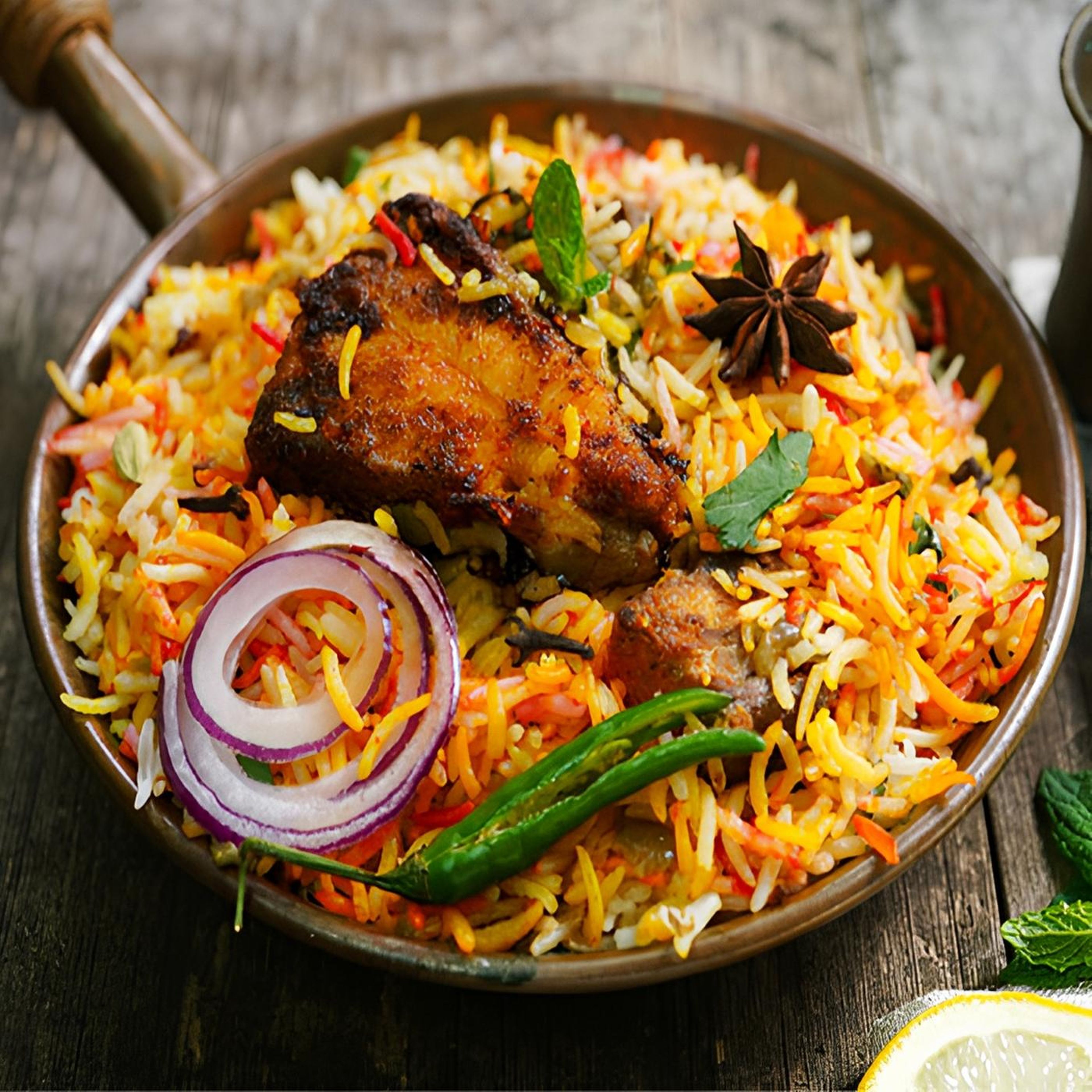 Fish Biryani.