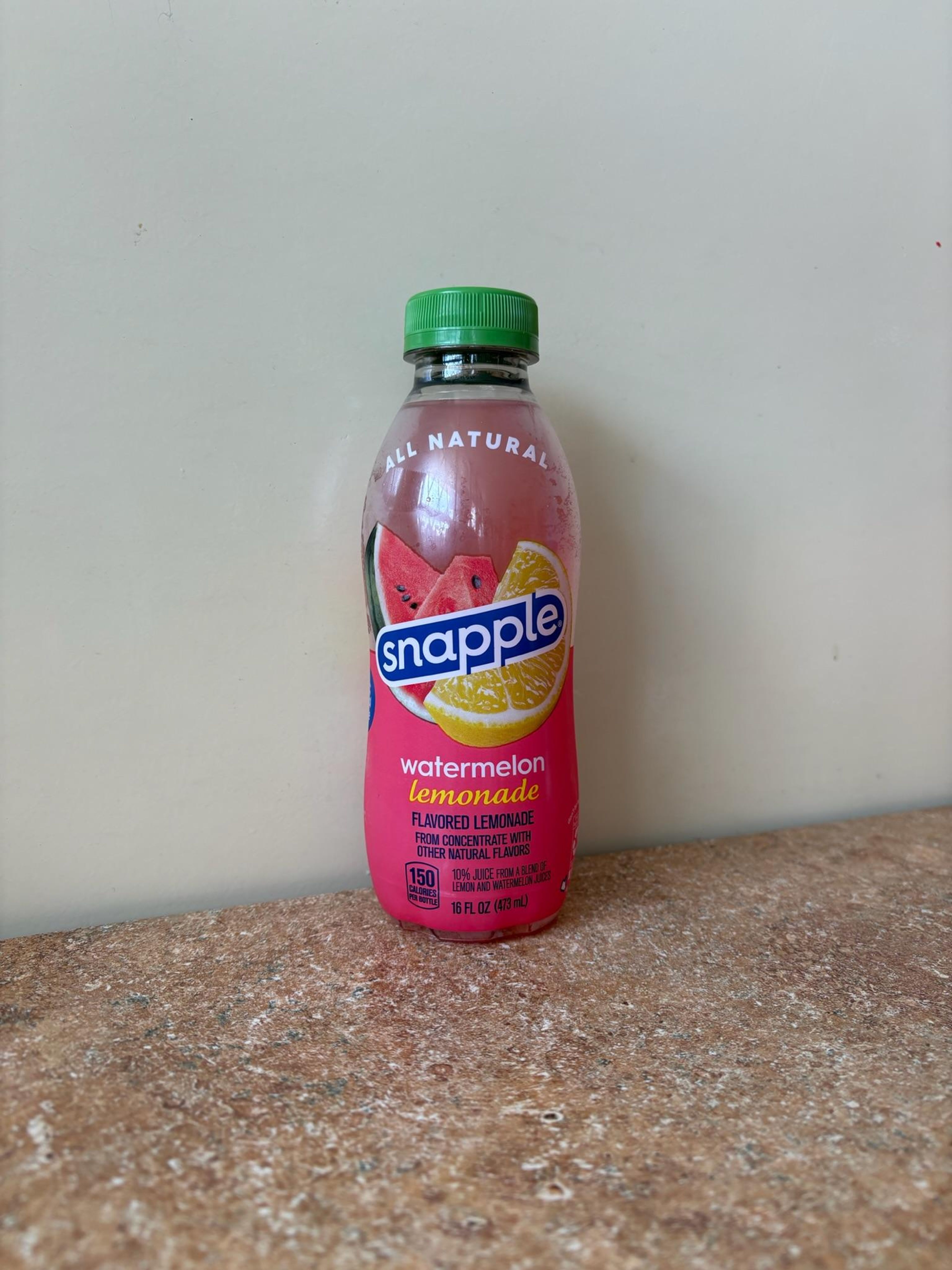 Snapple: Watermelon Lemonade.