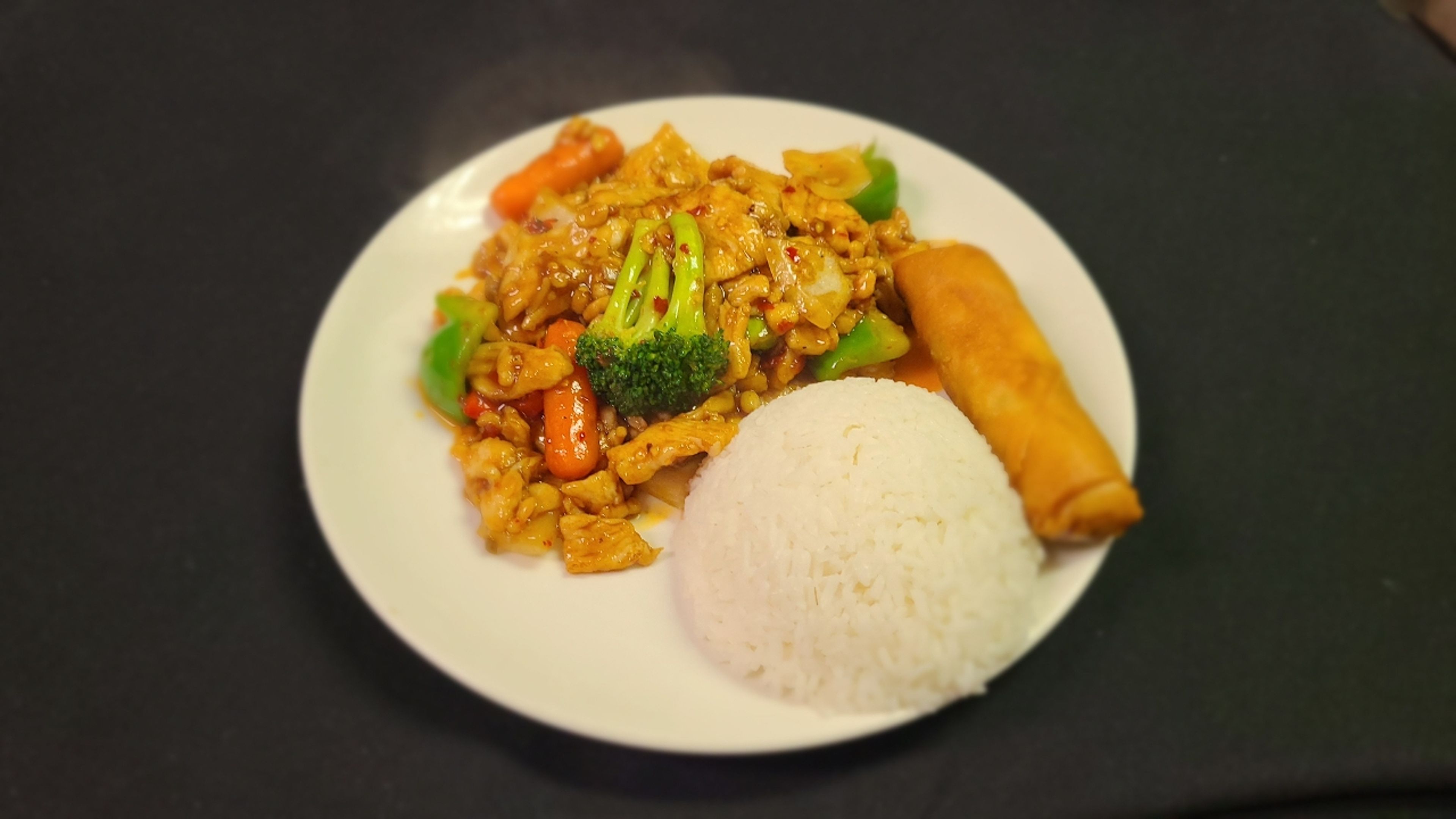 L- Szechuan Chicken.