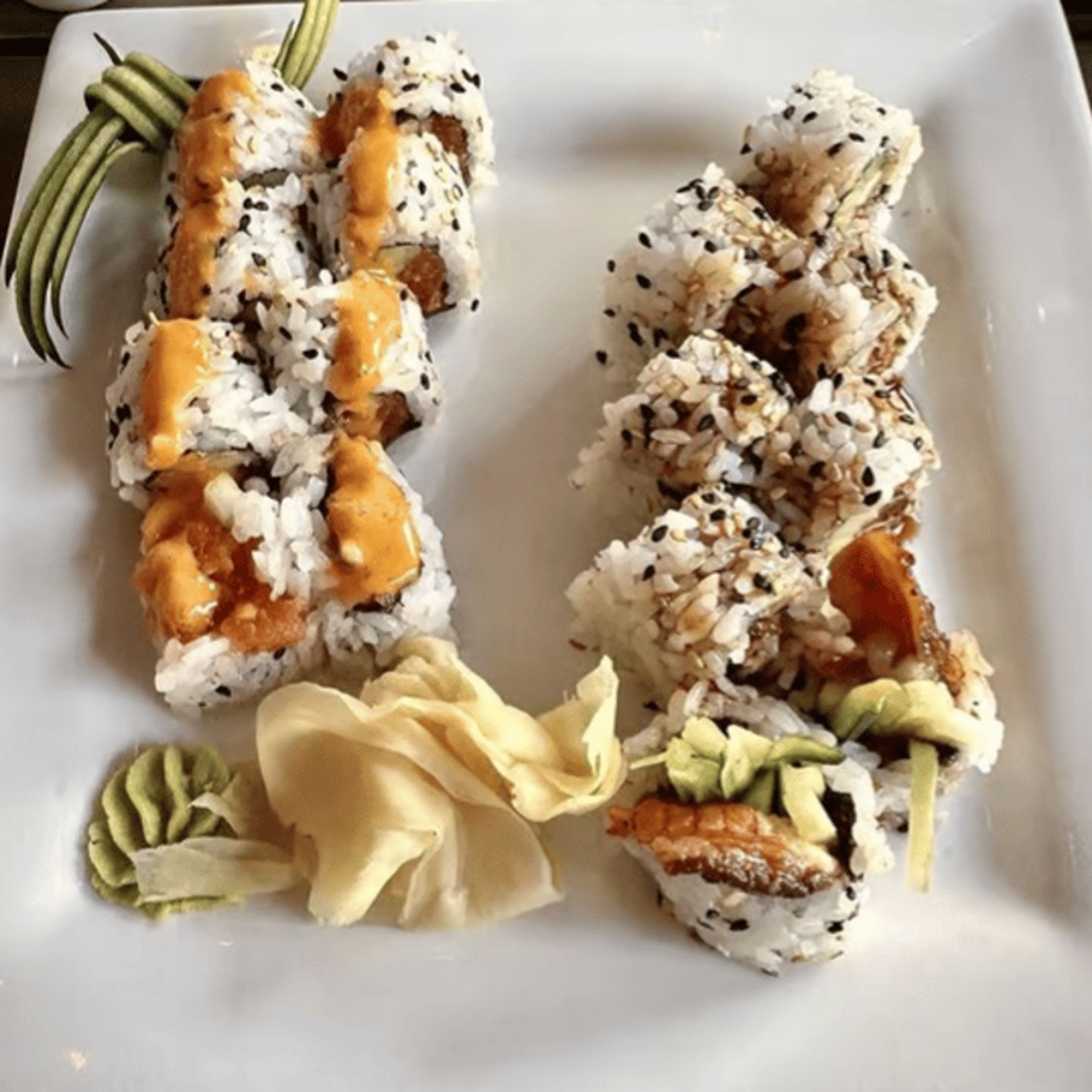 Spicy Salmon Roll.