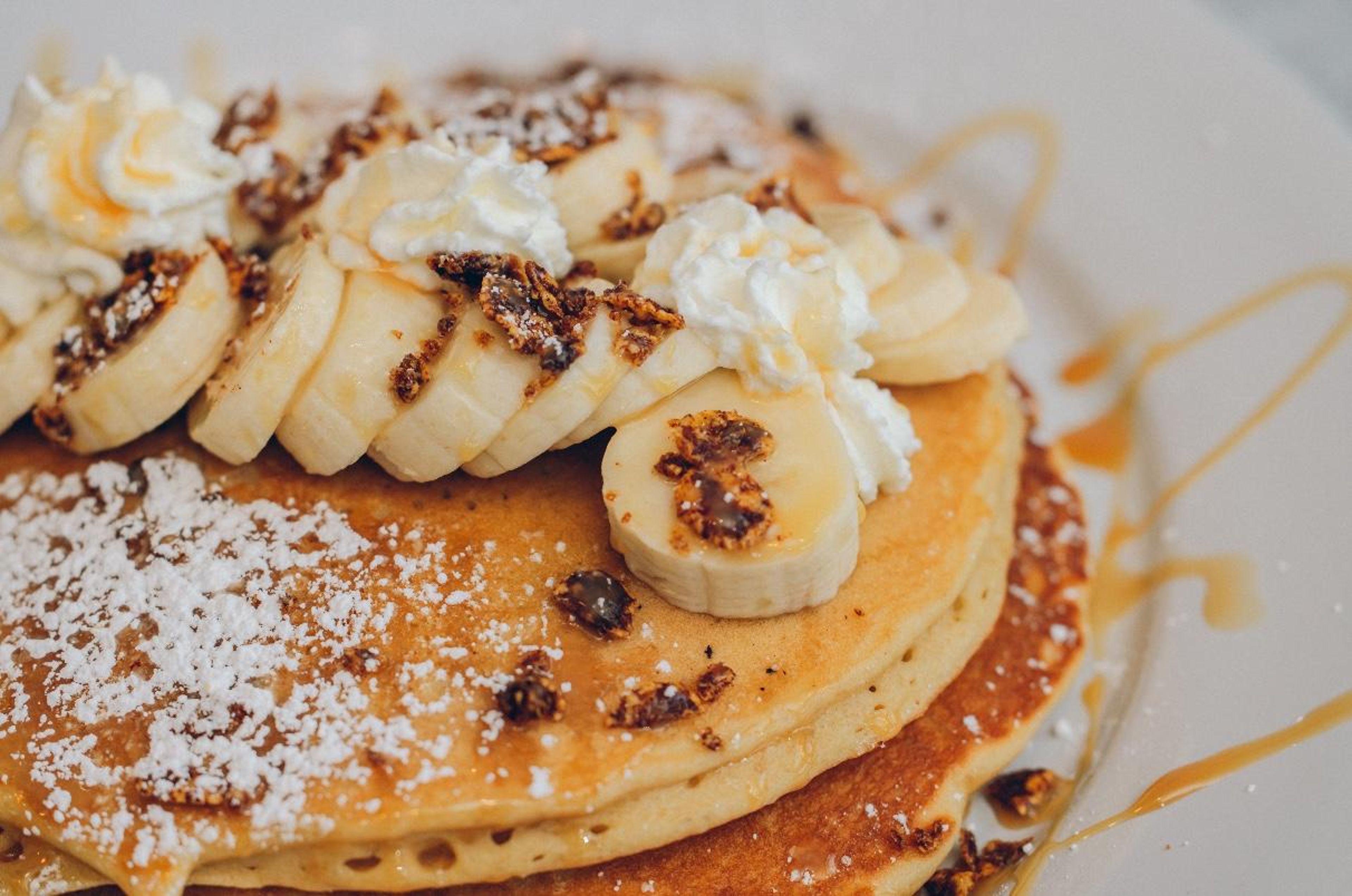 1 Banana pancake.