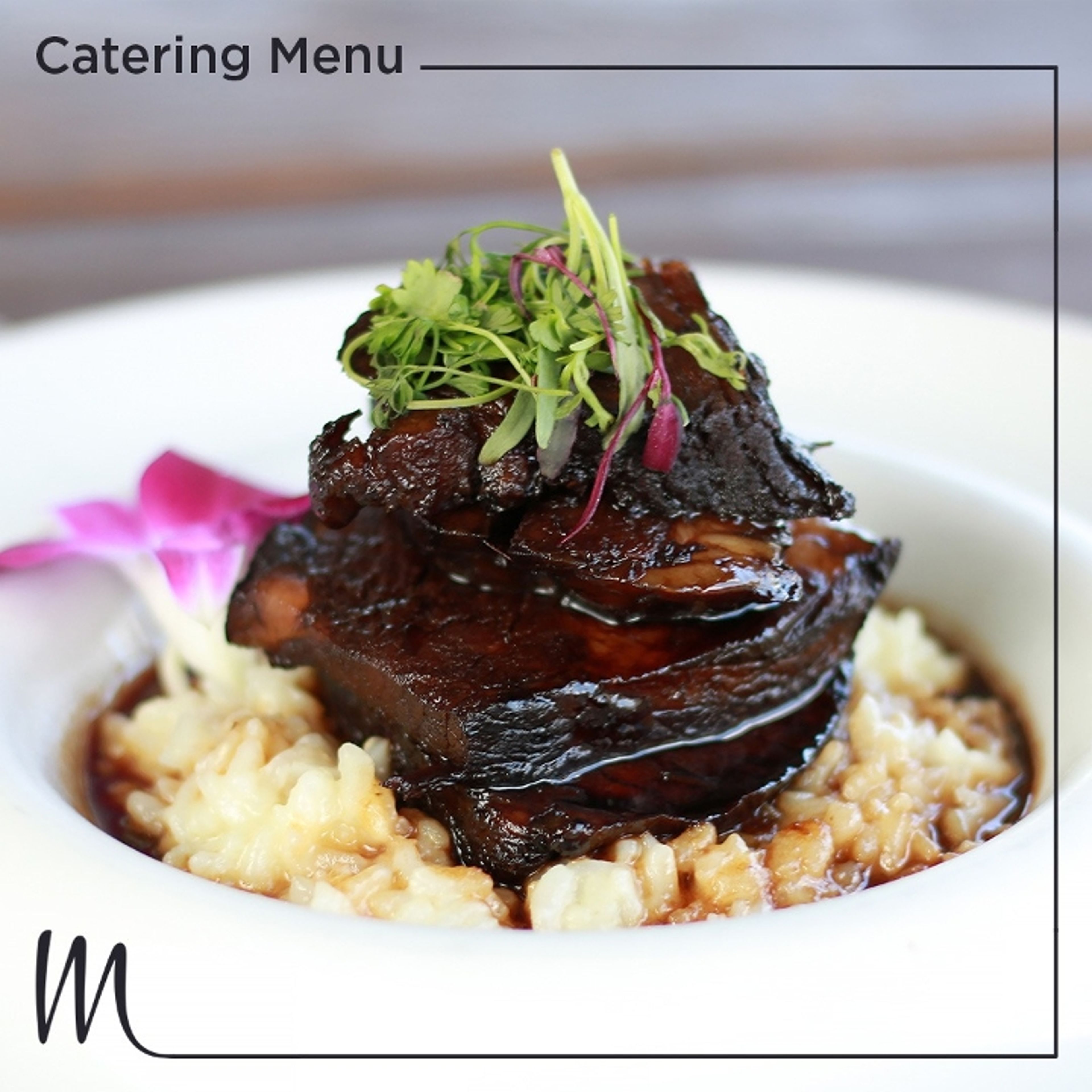 Short Ribs Catering (10 People) - Order with 24 hours in advanced.