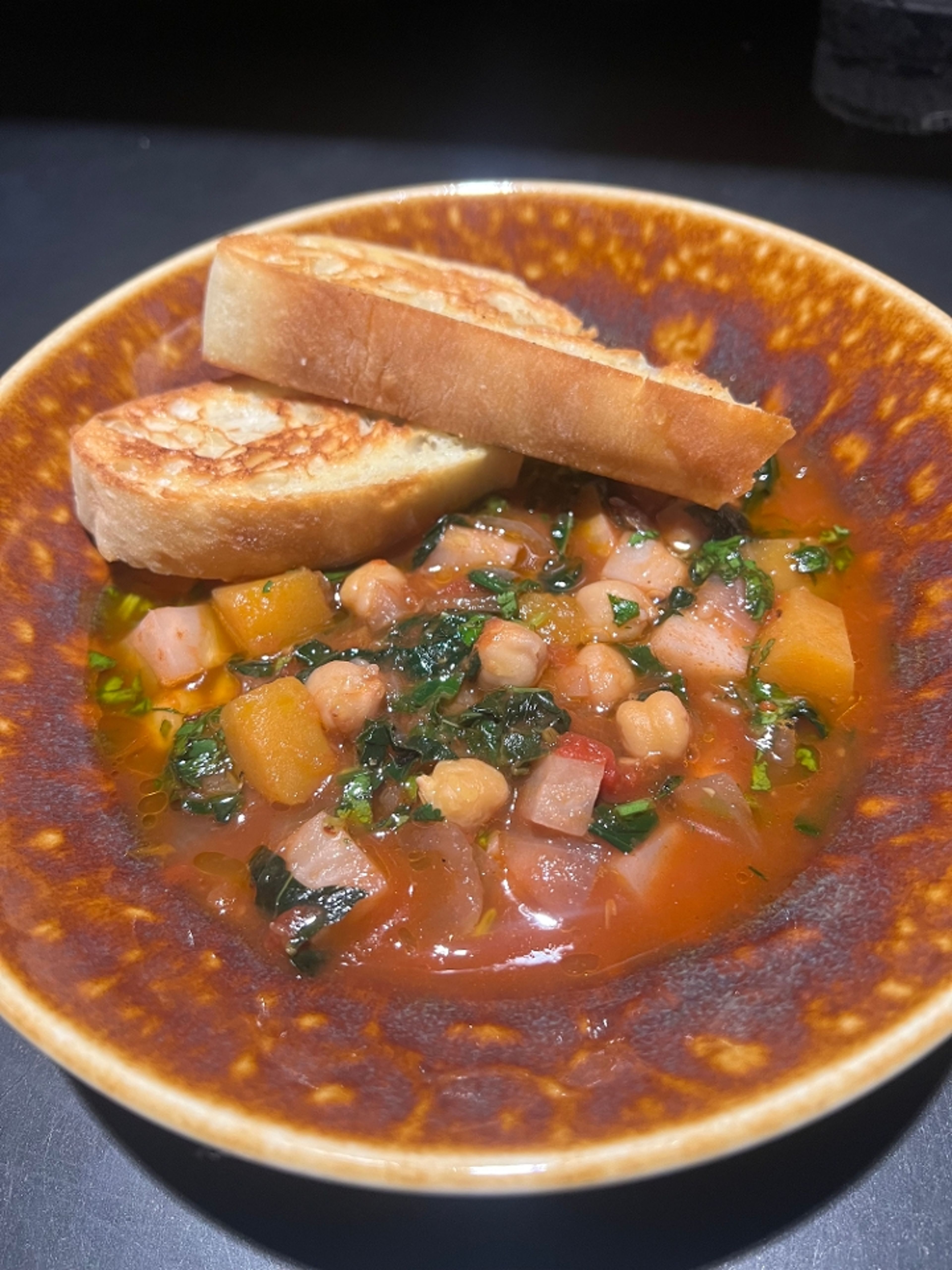 Root Vegetable Ribolitta.