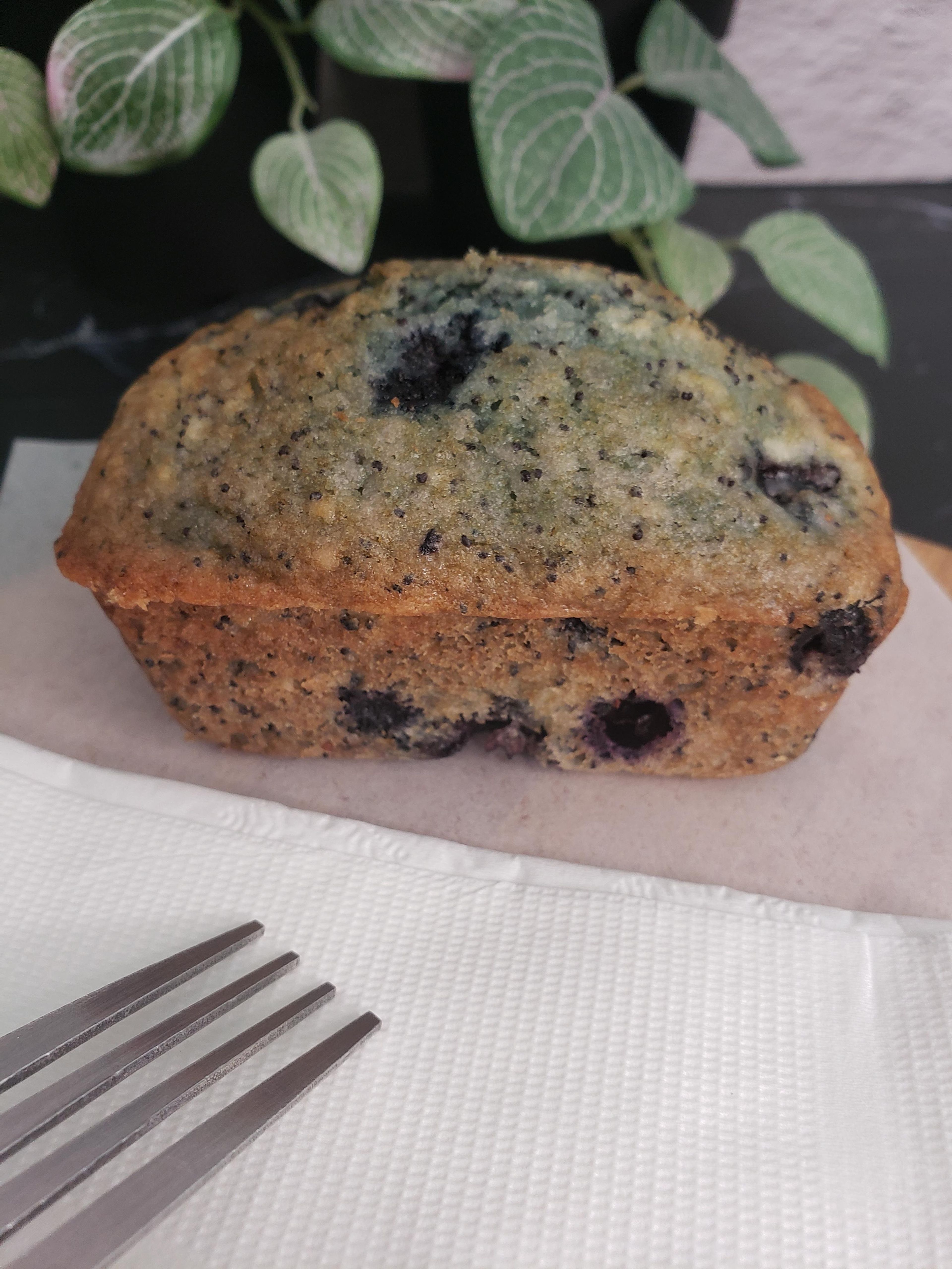 Jumbo Muffin - Blueberry Lemon Poppyseed.