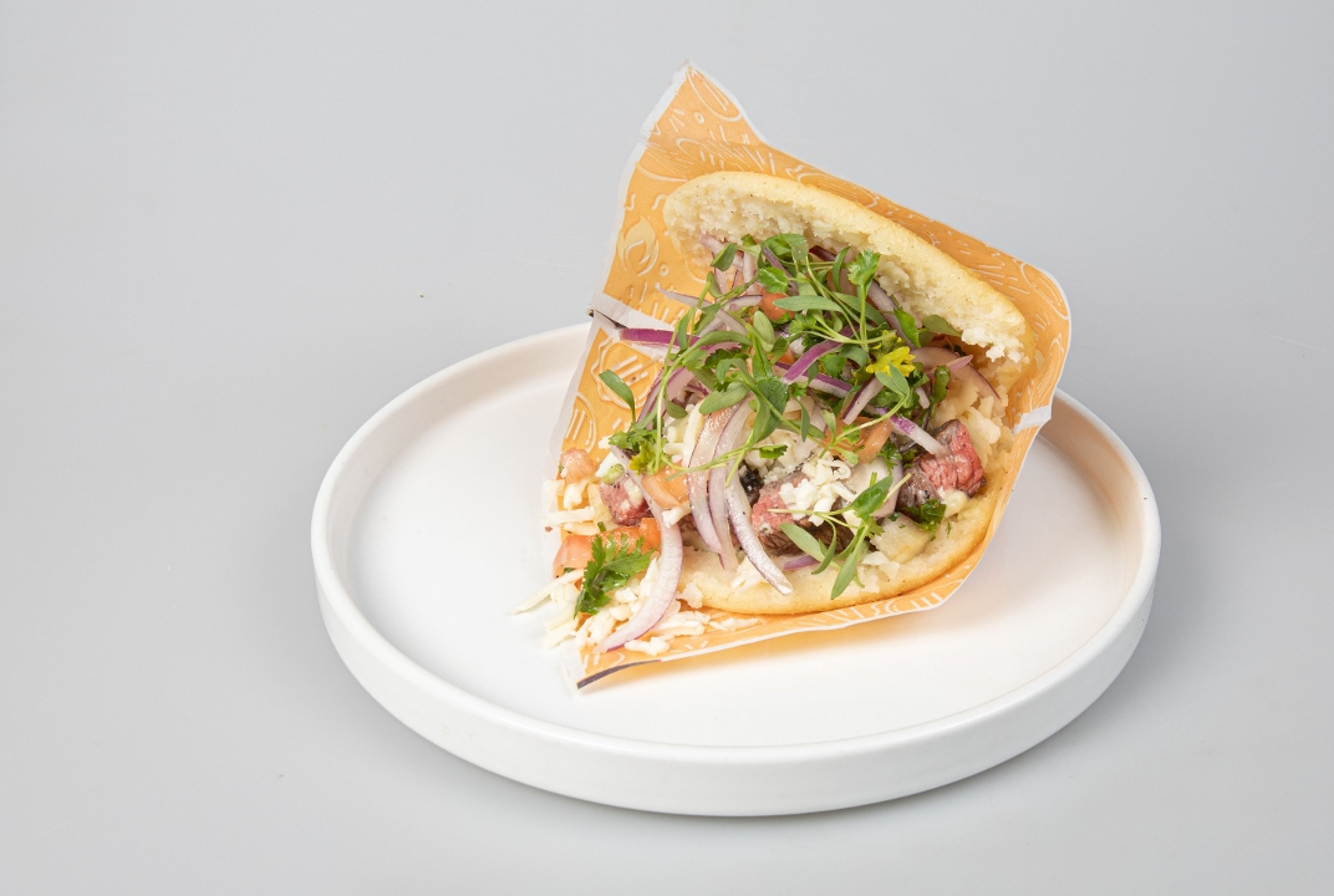 Arepa Simรณn Bolรญvar.