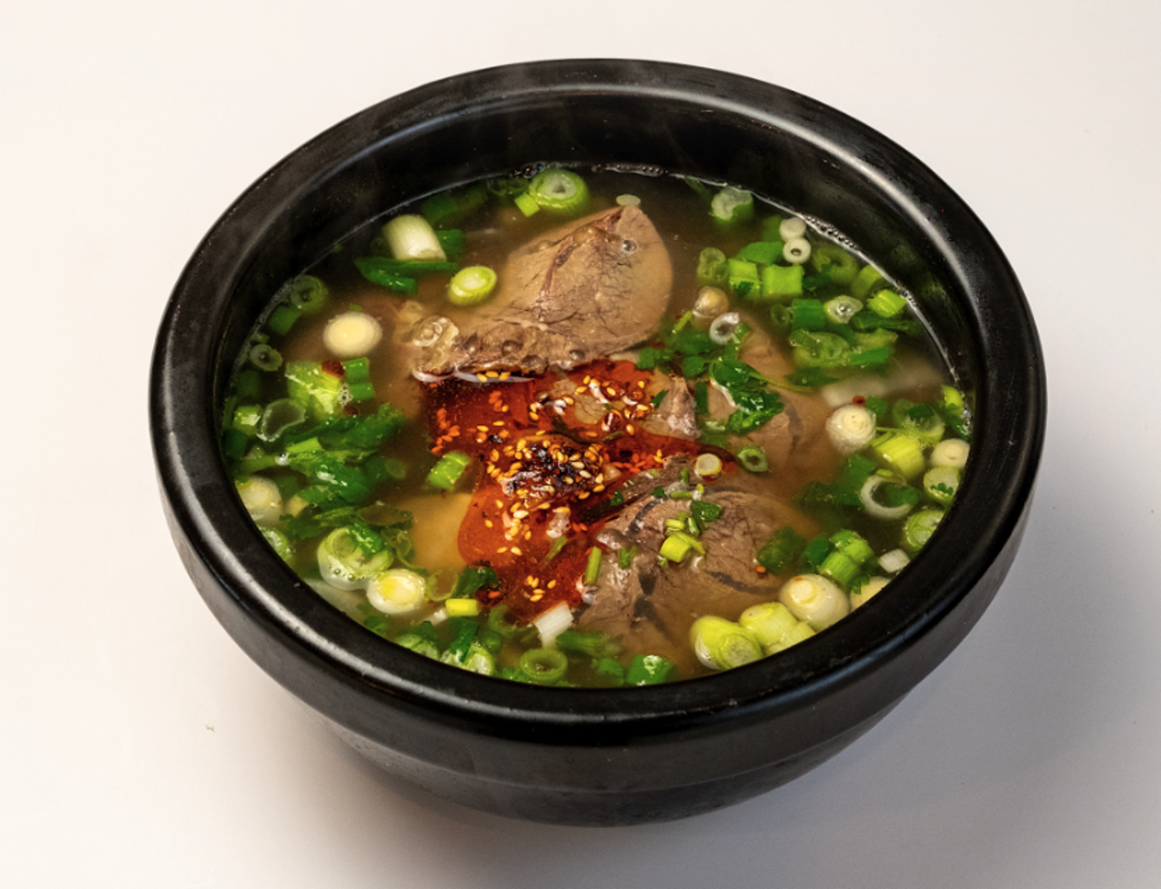 Beef Noodles Soup 招牌牛骨汤牛肉面.
