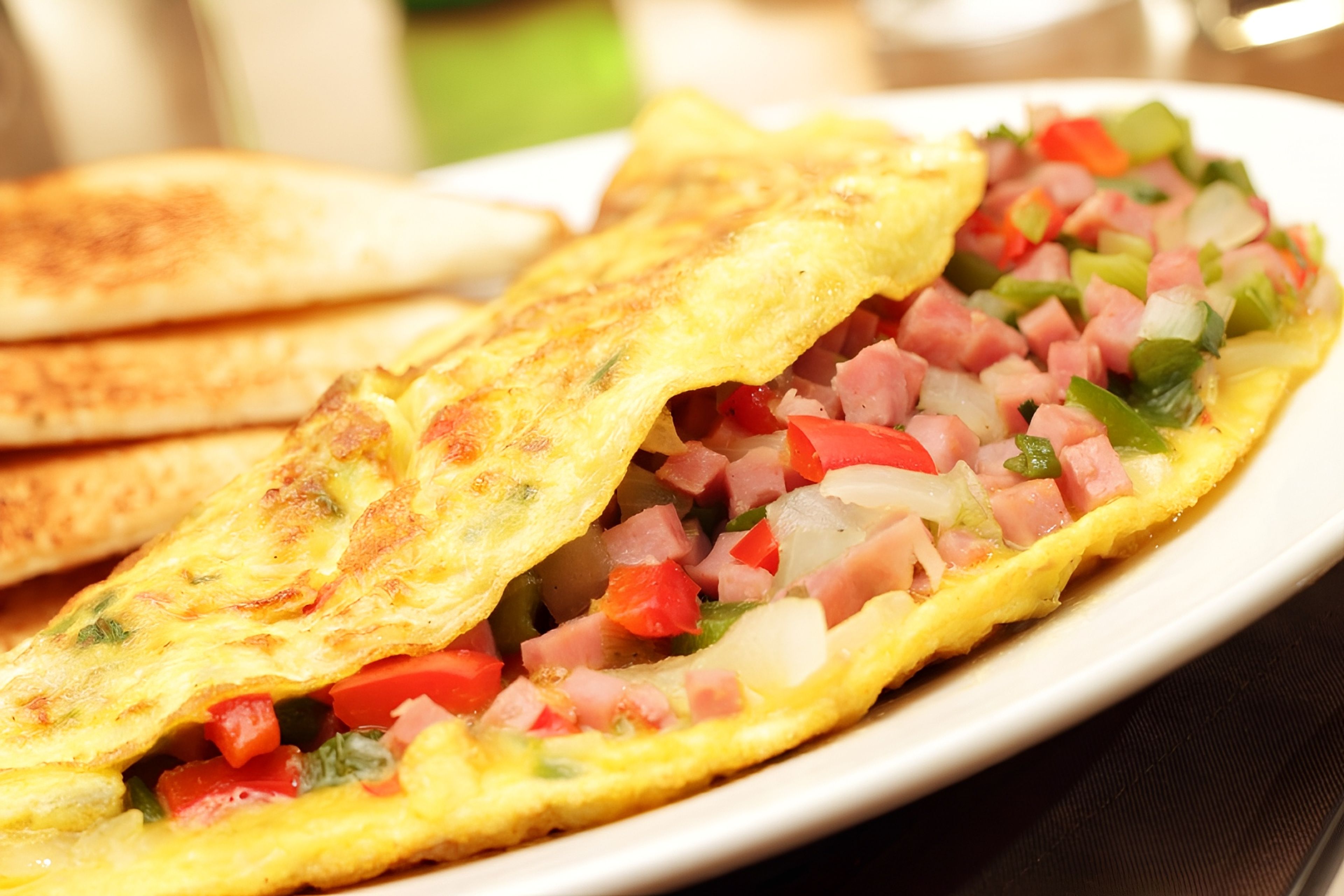 Western Omelette Breakfast.