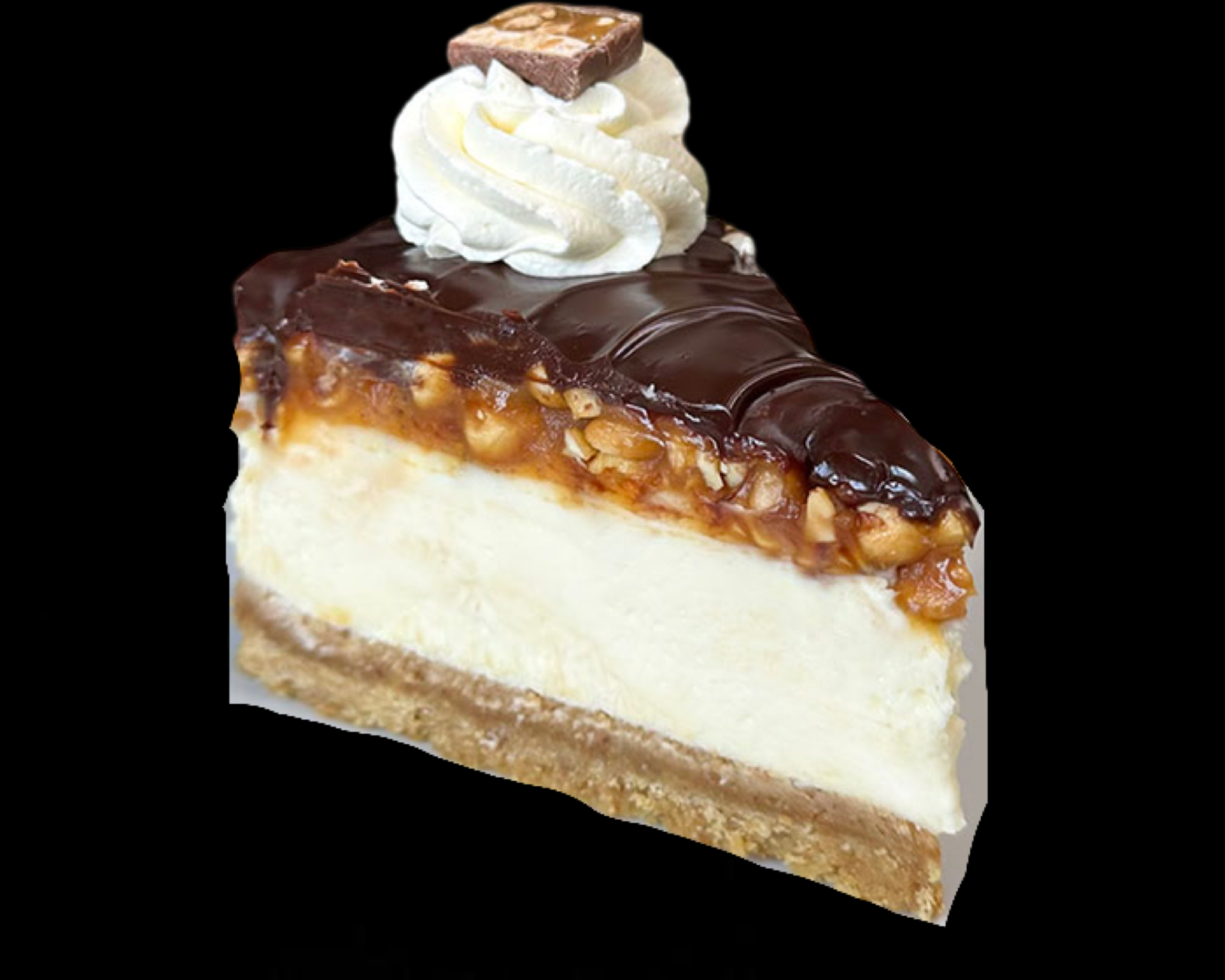 Slices Snickers Cheesecake (NEW)