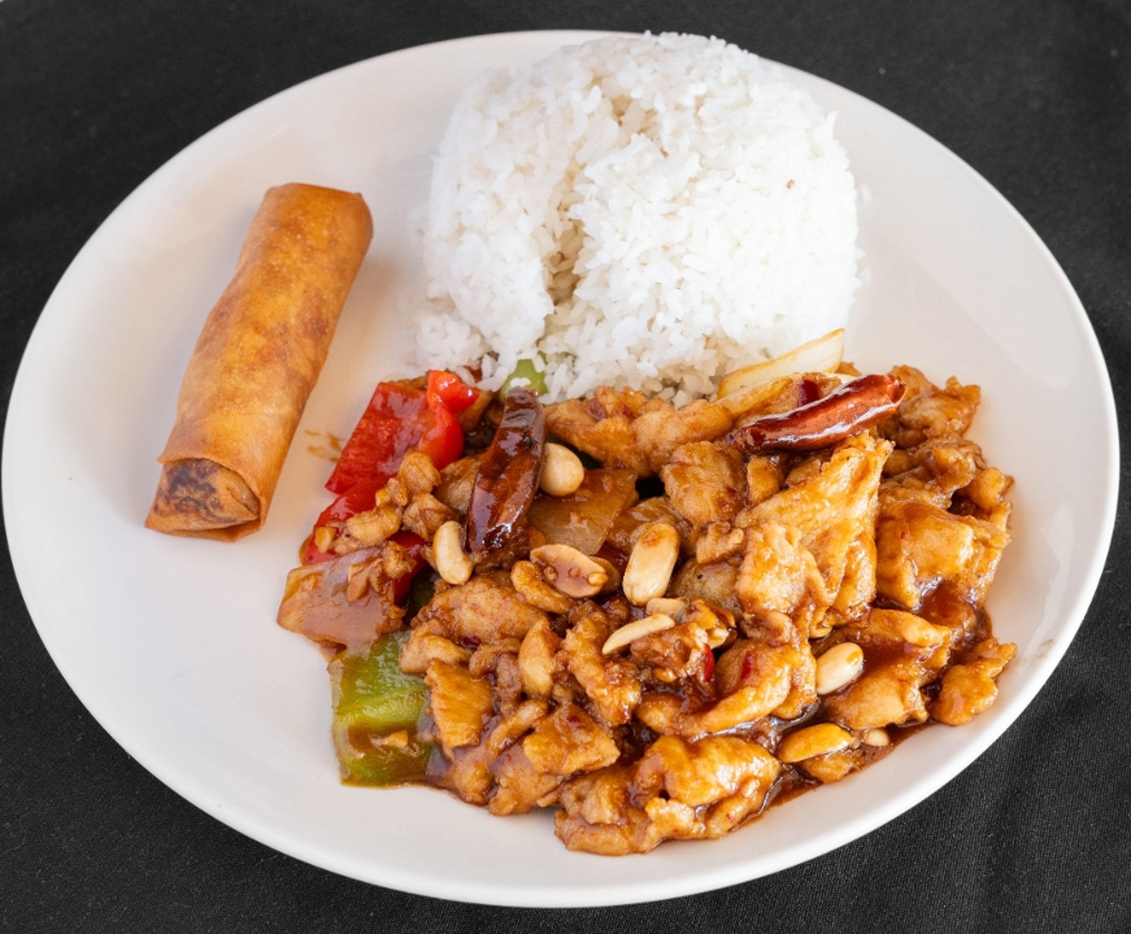L- Kung Pao Chicken.