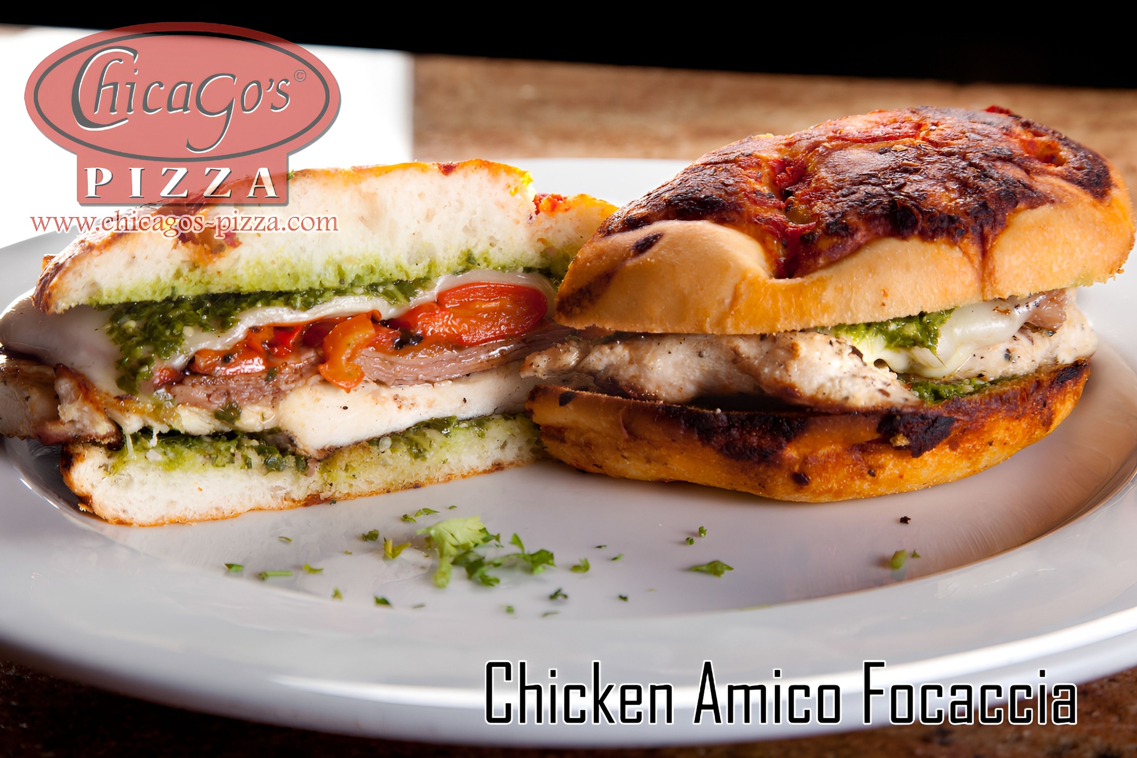 Chicken Amico Focaccia.
