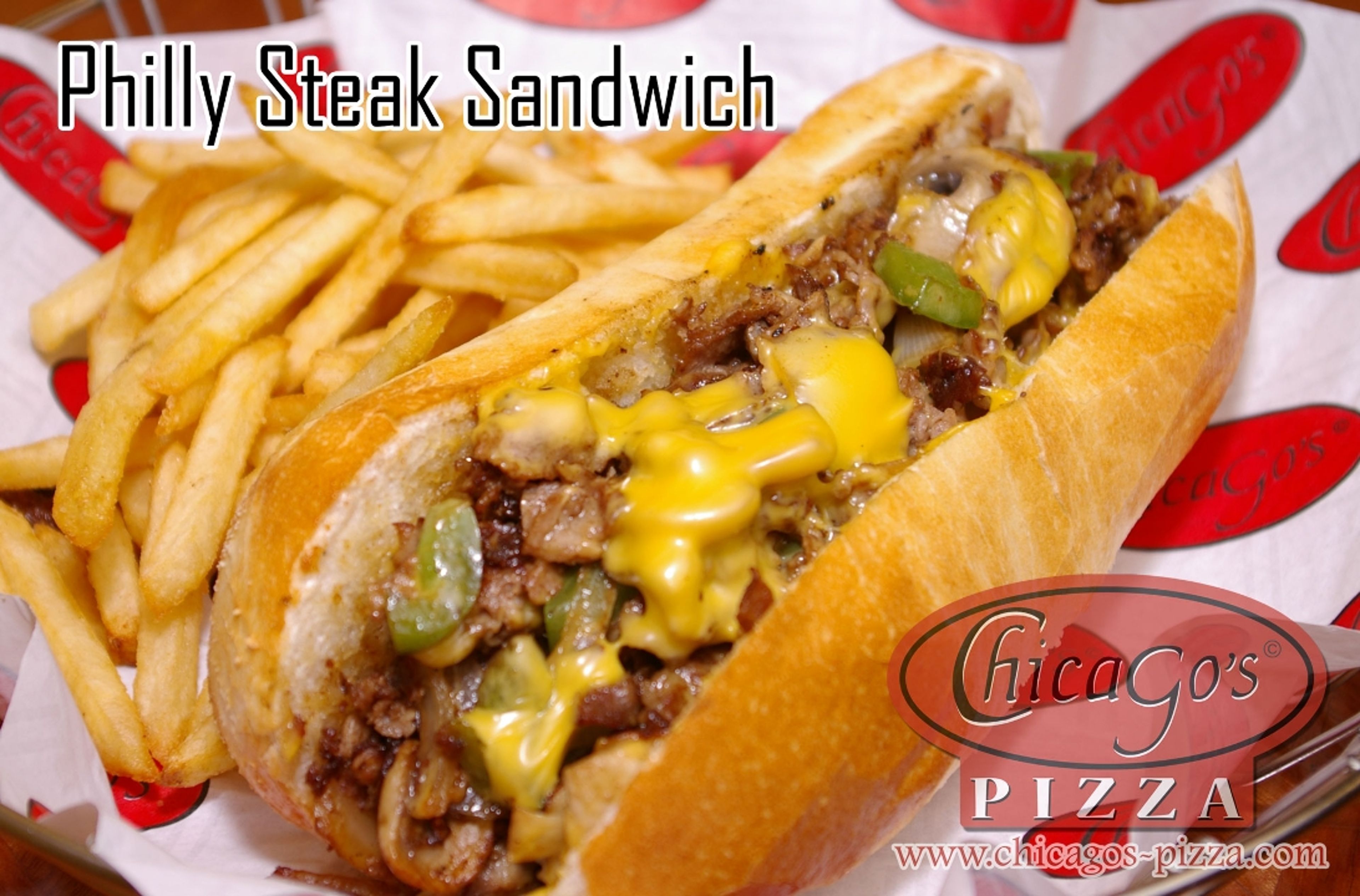 Philly Steak Sandwich.