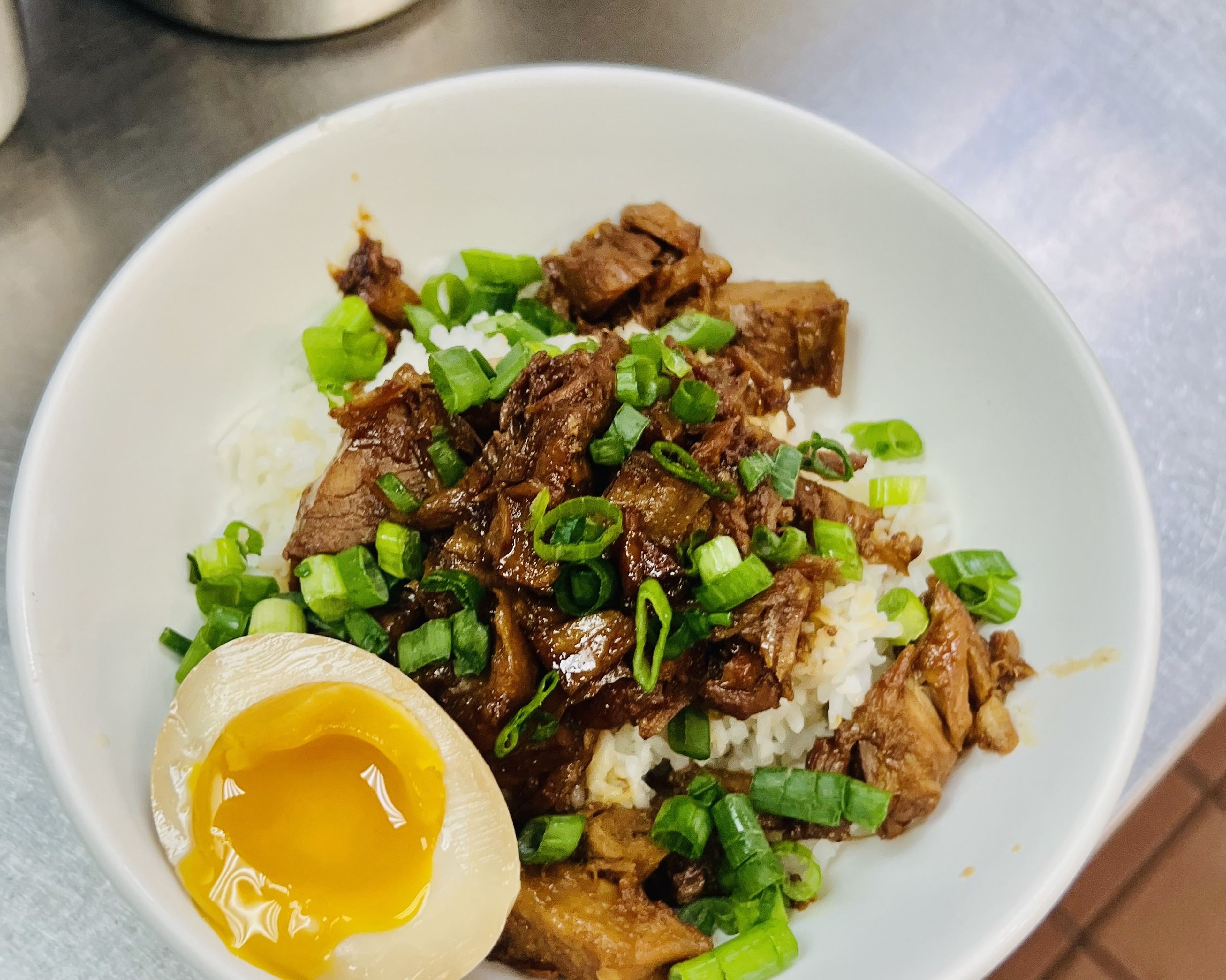 Pork Chashu bowl( Shredded).