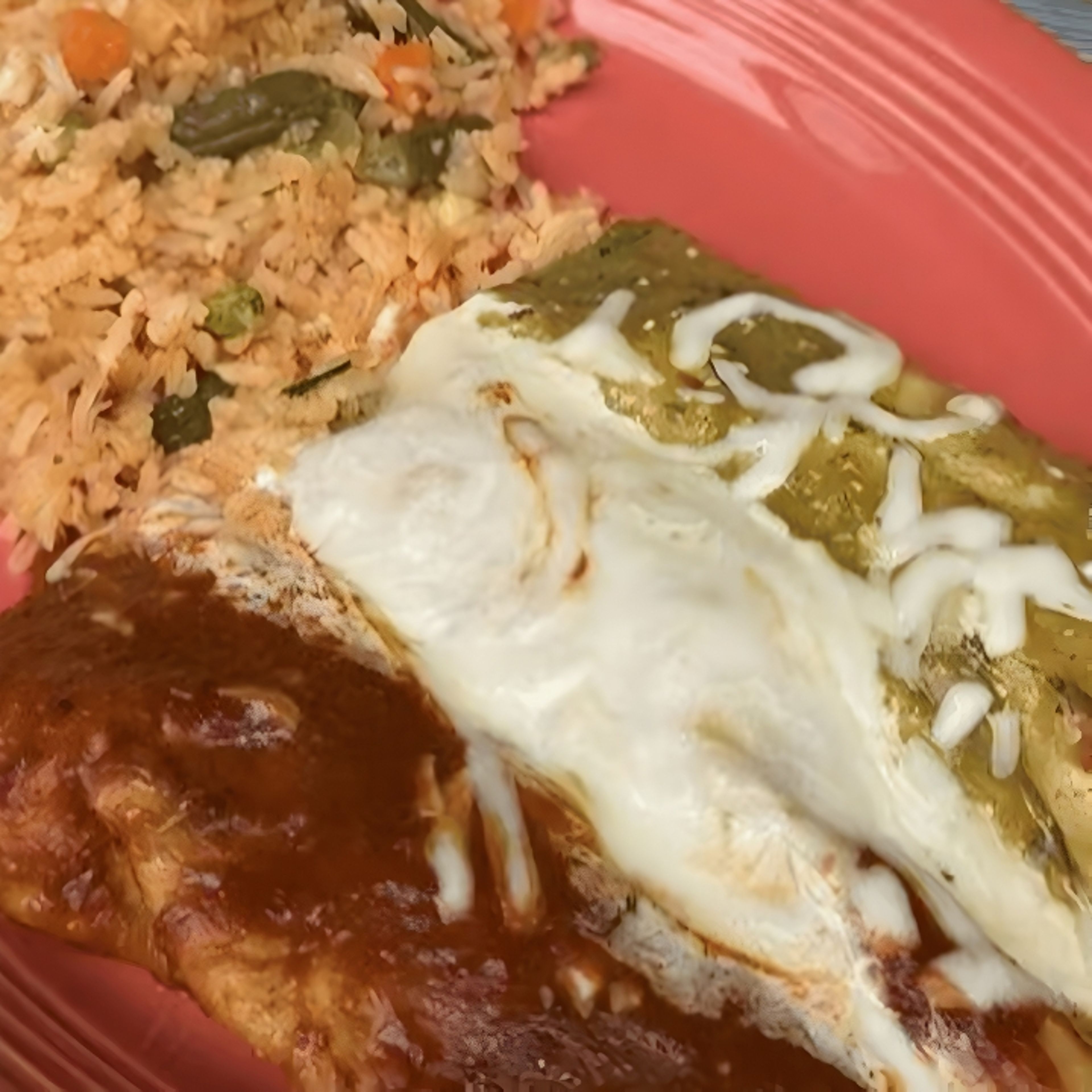 Enchilada Tricolor.